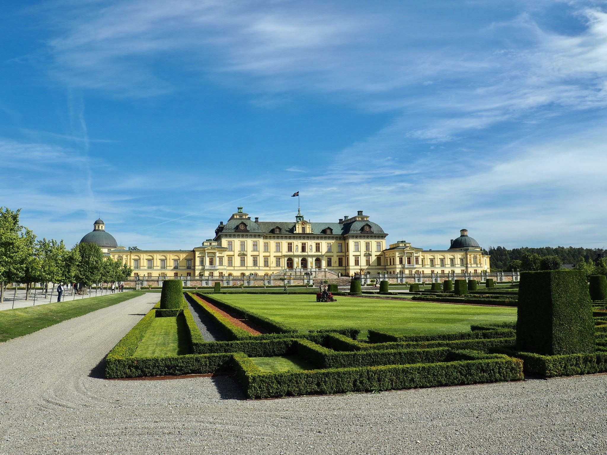 Schloss Drottningholm im Rampenlicht, 2050x1540 HD Desktop
