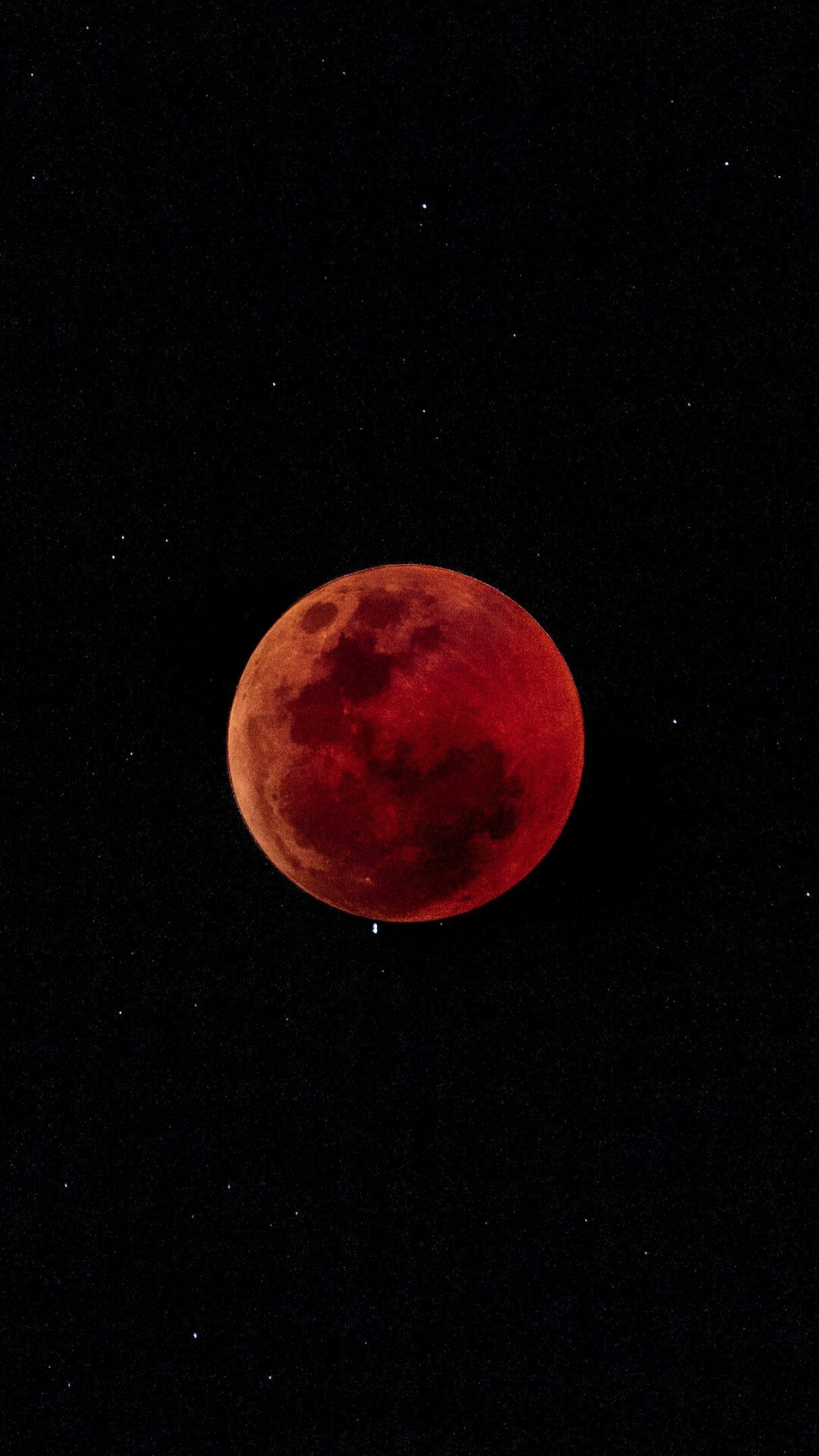 Lunar Eclipse, Mesmerizing lunar display, Captivating celestial moment, Ethereal beauty, 1080x1920 Full HD Phone