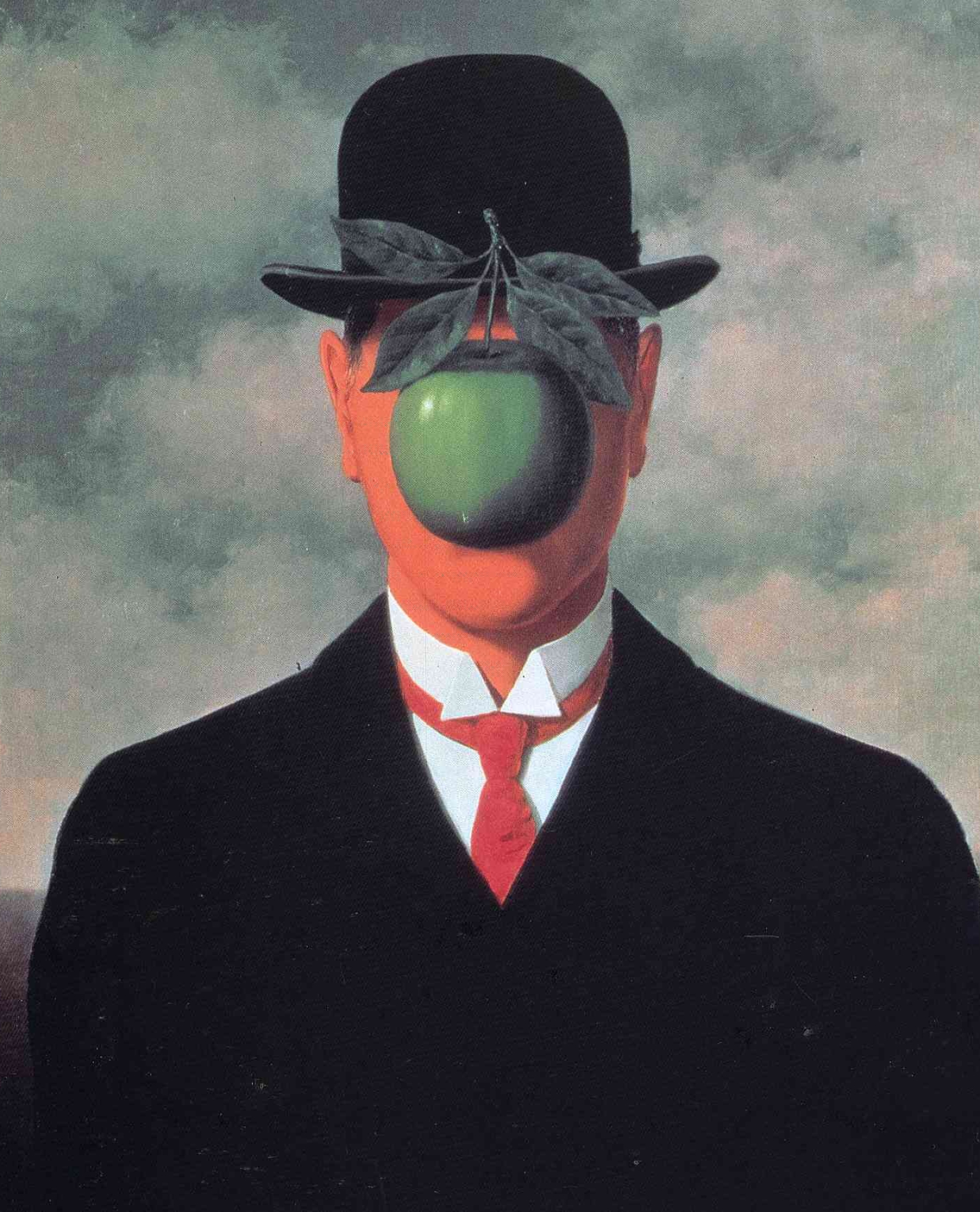 Rene Magritte, Symbolic art, Thought-provoking imagery, Artistic interpretation, 1570x1940 HD Handy