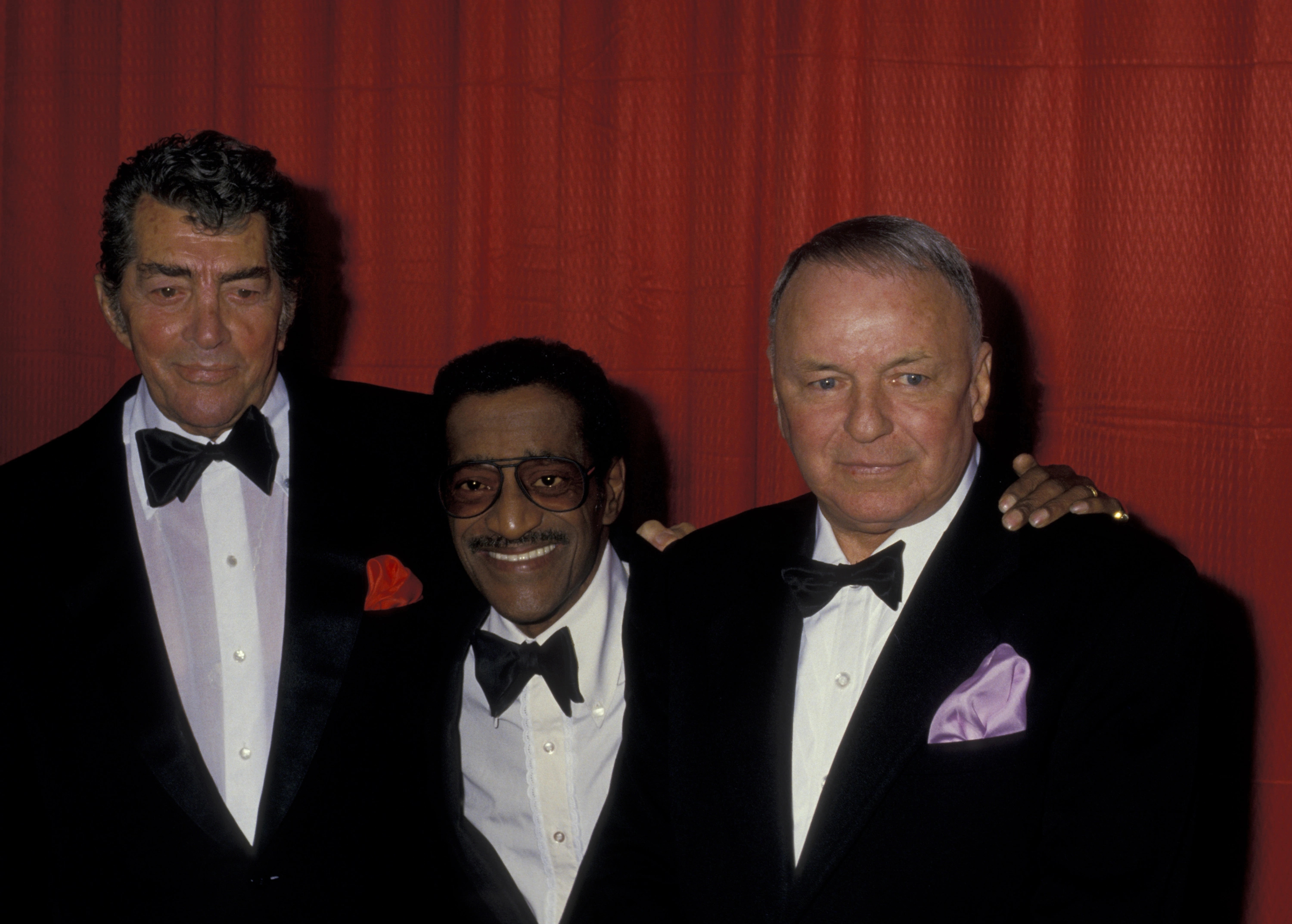 Frank Sinatra, Rat Pack legends, Incredible bond, Sammy Davis Jr. and Dean Martin, 3000x2150 HD Desktop