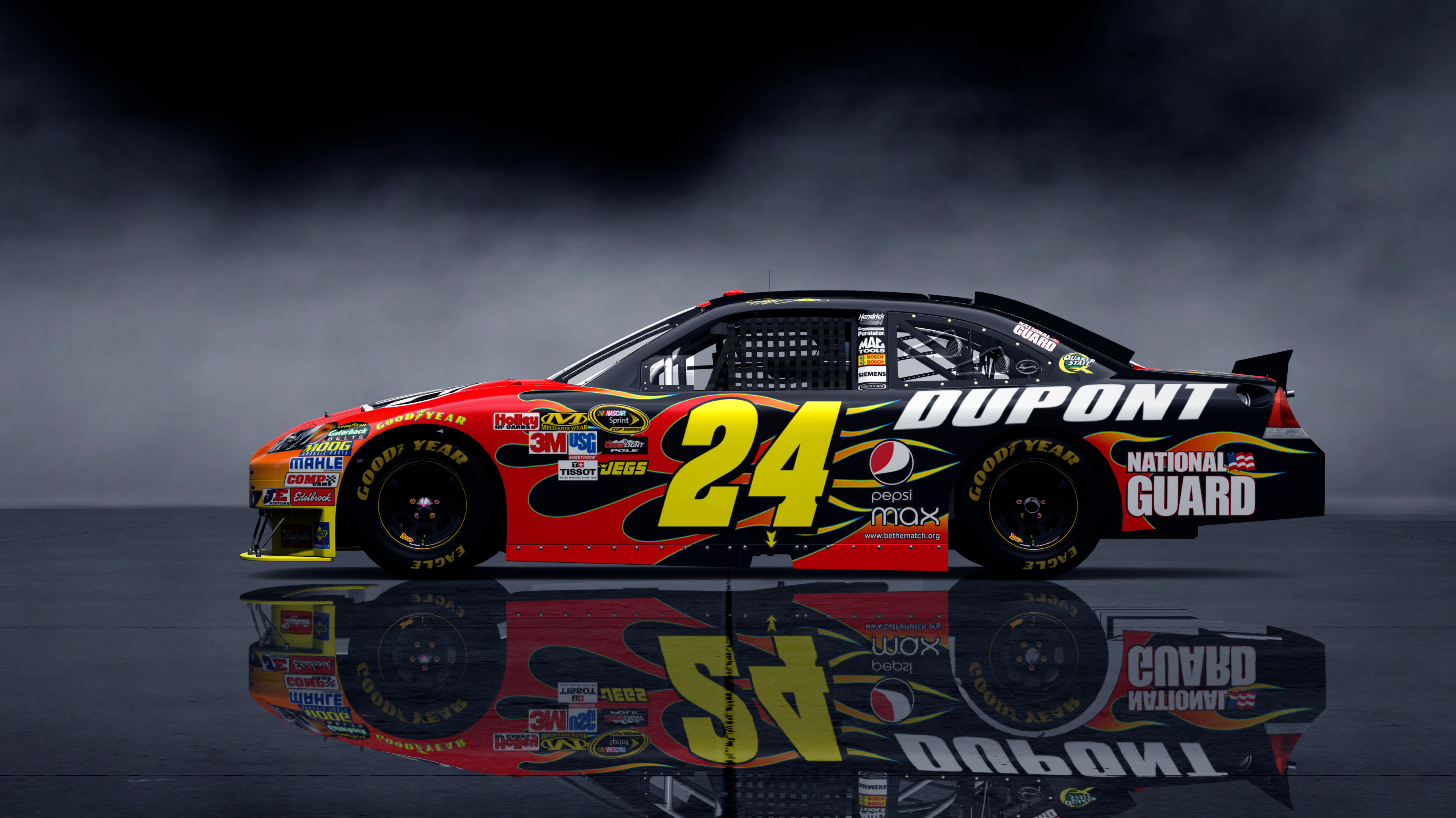 Jeff Gordon NASCAR wallpaper, Desktop background, Motorsport enthusiast, HD quality, 3840x2160 4K Desktop