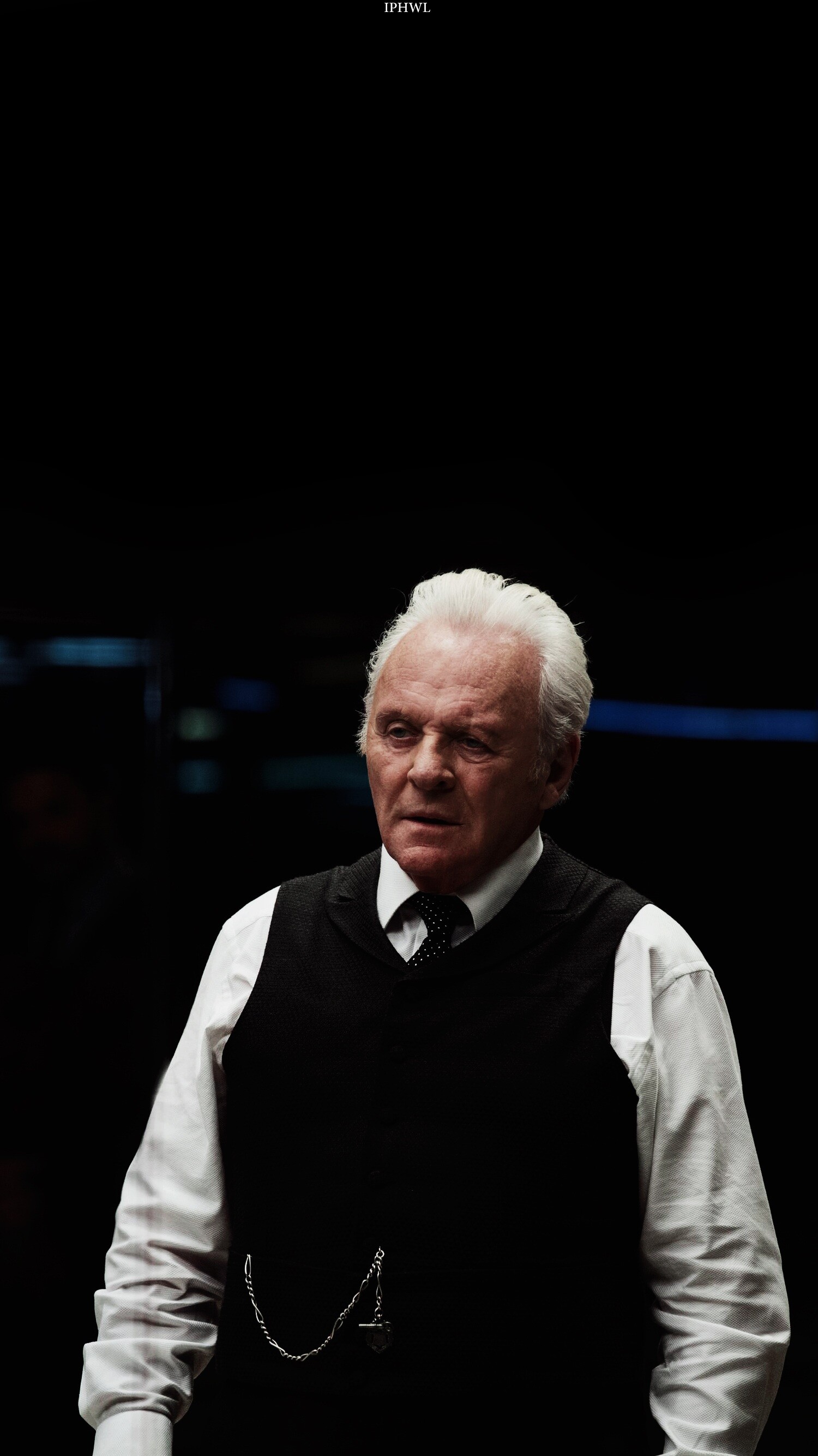 Westworld: Anthony Hopkins as Dr. Robert Ford. 1500x2670 HD Background.
