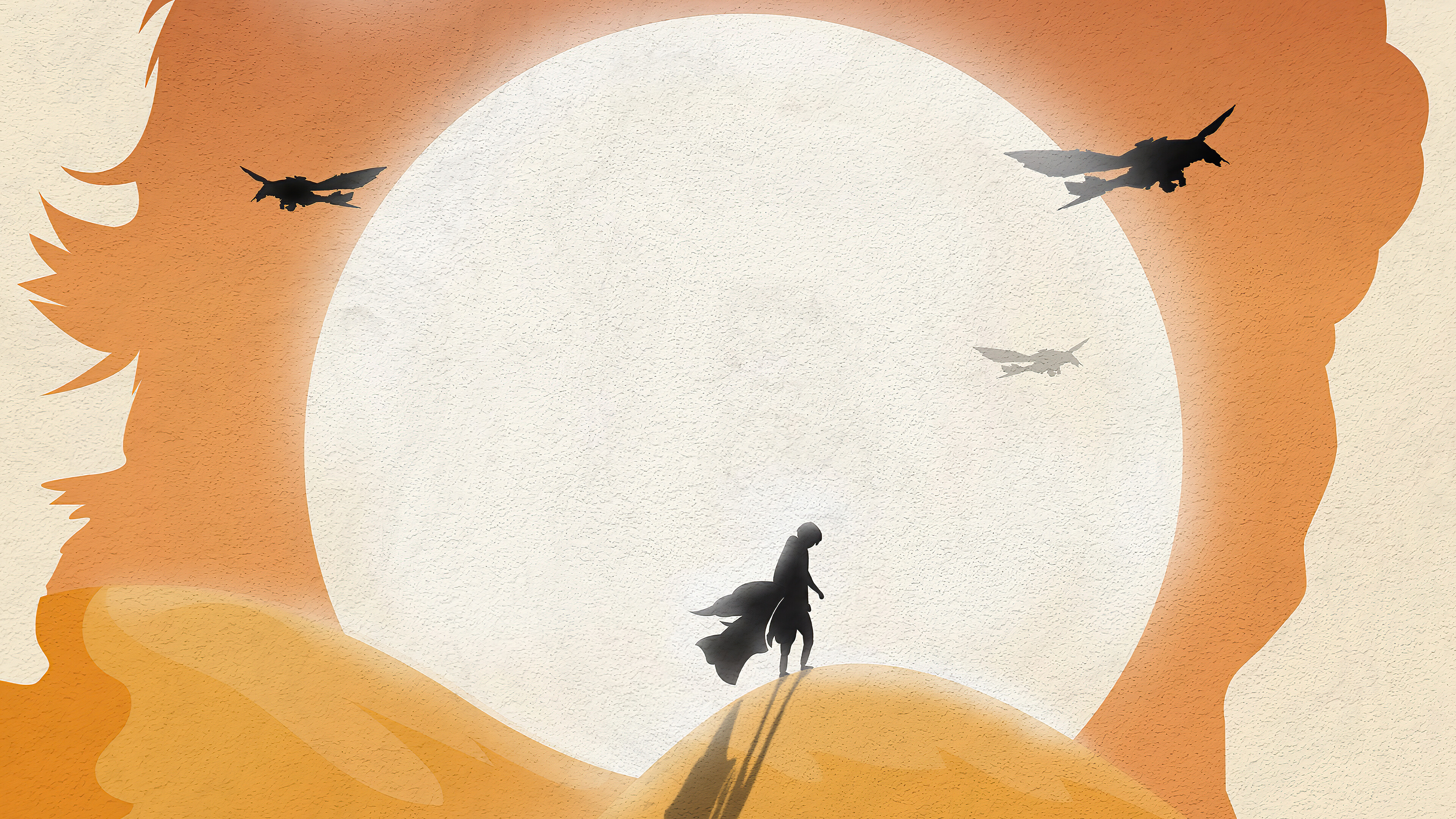 Dune: Part One: The third adaptation overall following both the David Lynch film and John Harrison's 2000 miniseries. 3840x2160 4K Wallpaper.