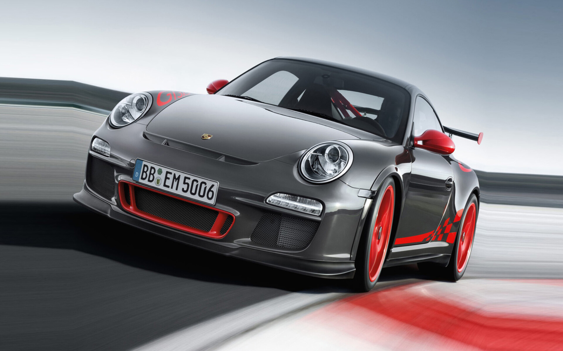 Porsche 911: GT3 RS, The Turbocharged version of the 997 series featured the same engine as the 996 Turbo. 1920x1200 HD Wallpaper.