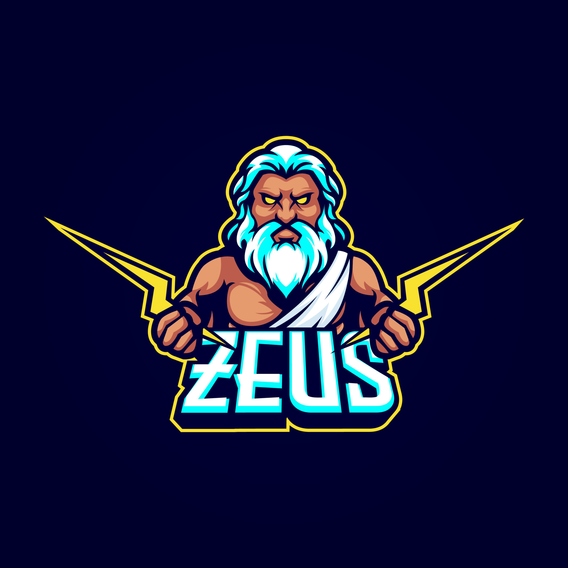 Zeus: The averter of ills, The one who dispels flies, A weather god. 1920x1920 HD Wallpaper.