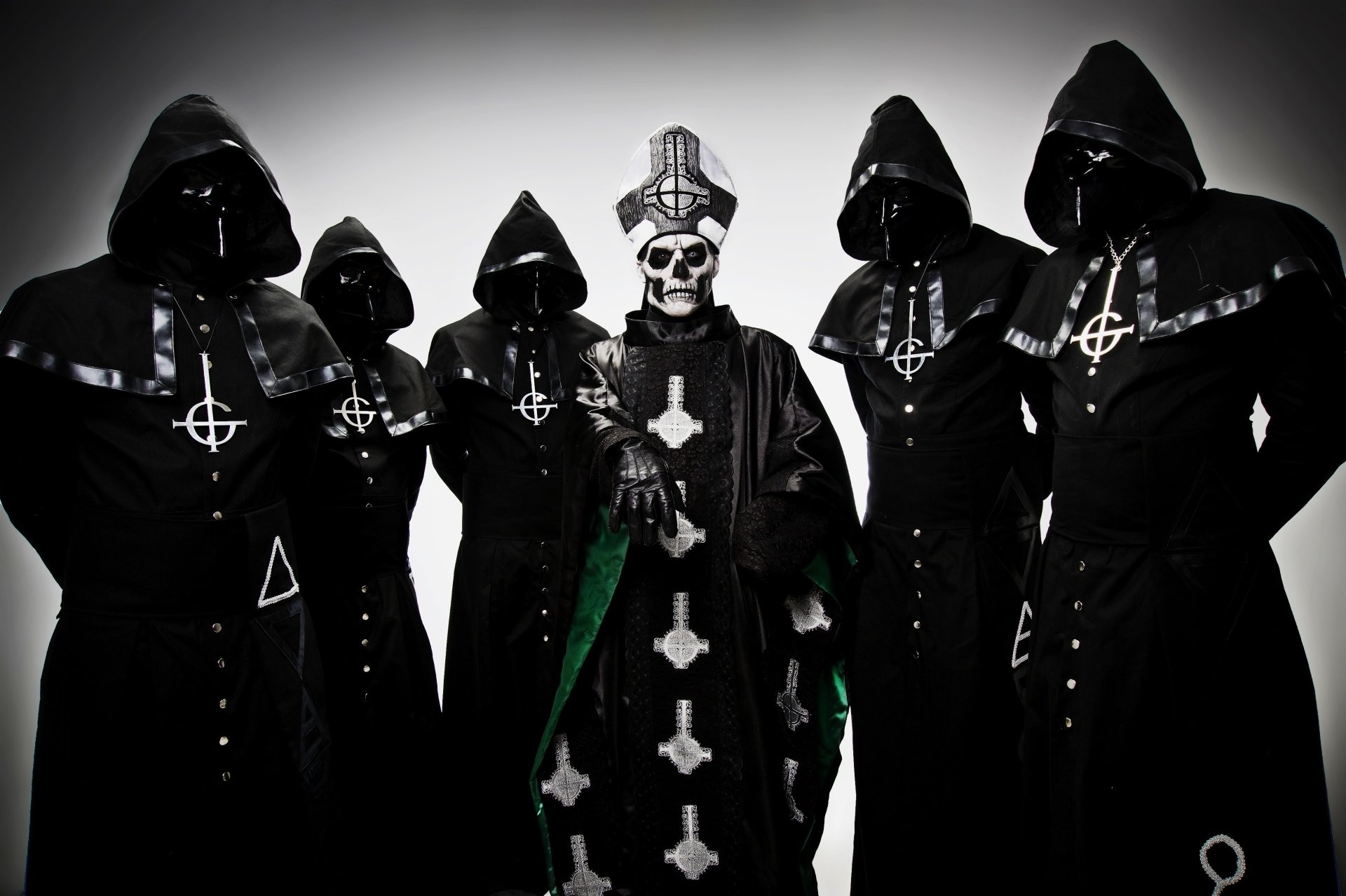 Music Band: Ghost, A Swedish rock group formed in Linköping in 2006, Papa Emeritus IV. 1920x1280 HD Wallpaper.