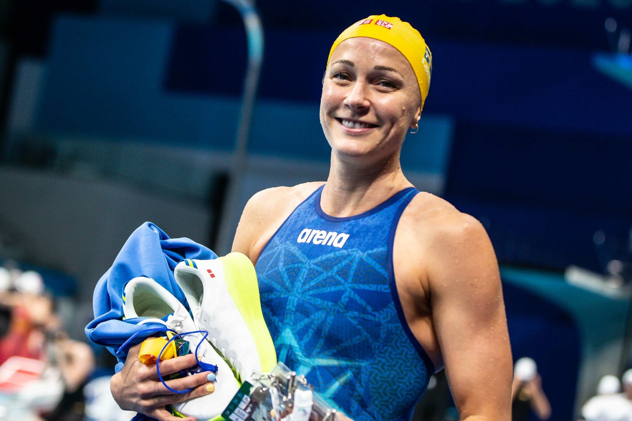 Fastest swimmer, Sarah Sjostrom, Sub-24 swims, 50m freestyle, 2050x1370 HD Desktop