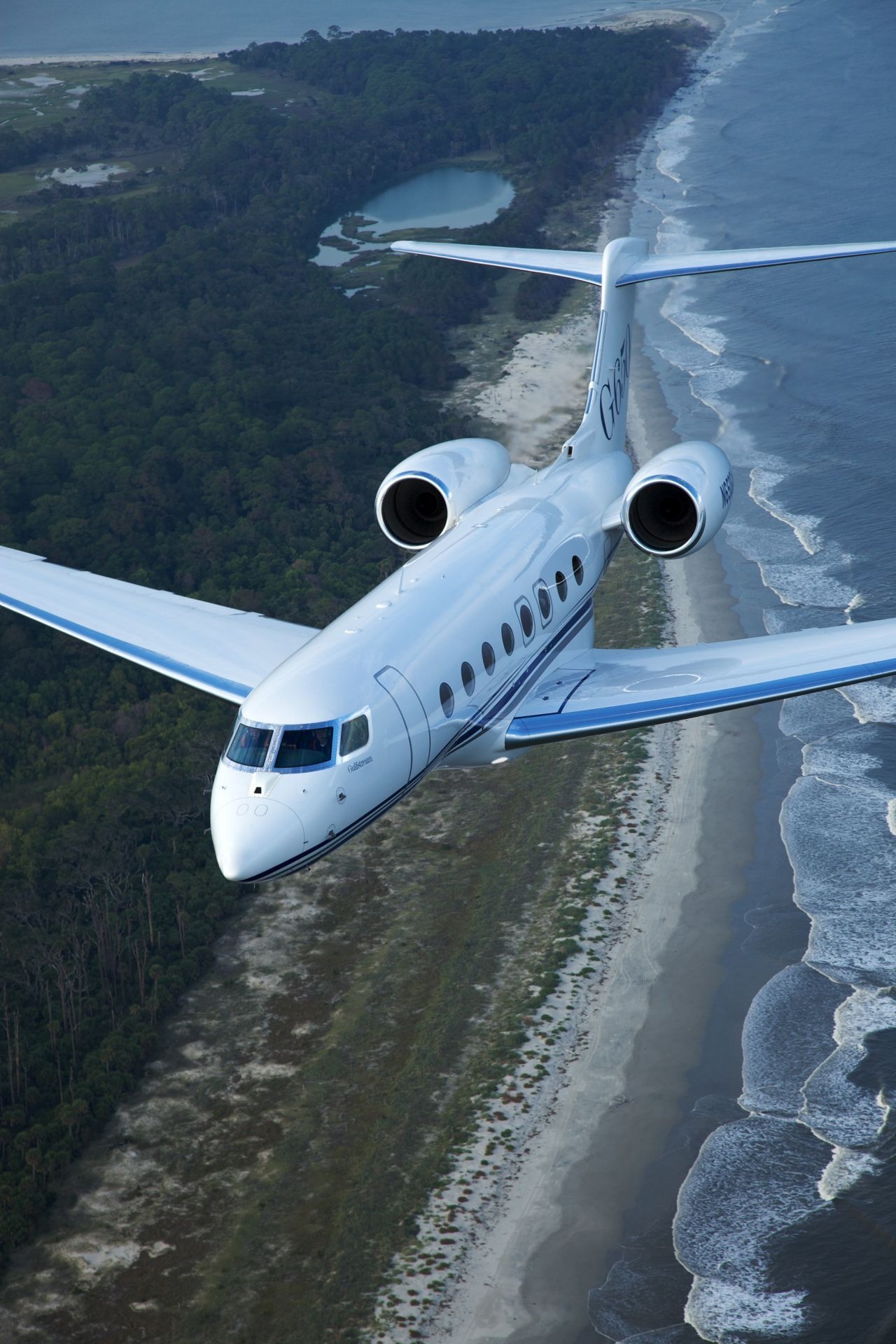 Gulfstream Aerospace, G650, Private Jet Interior, 1280x1920 HD Phone