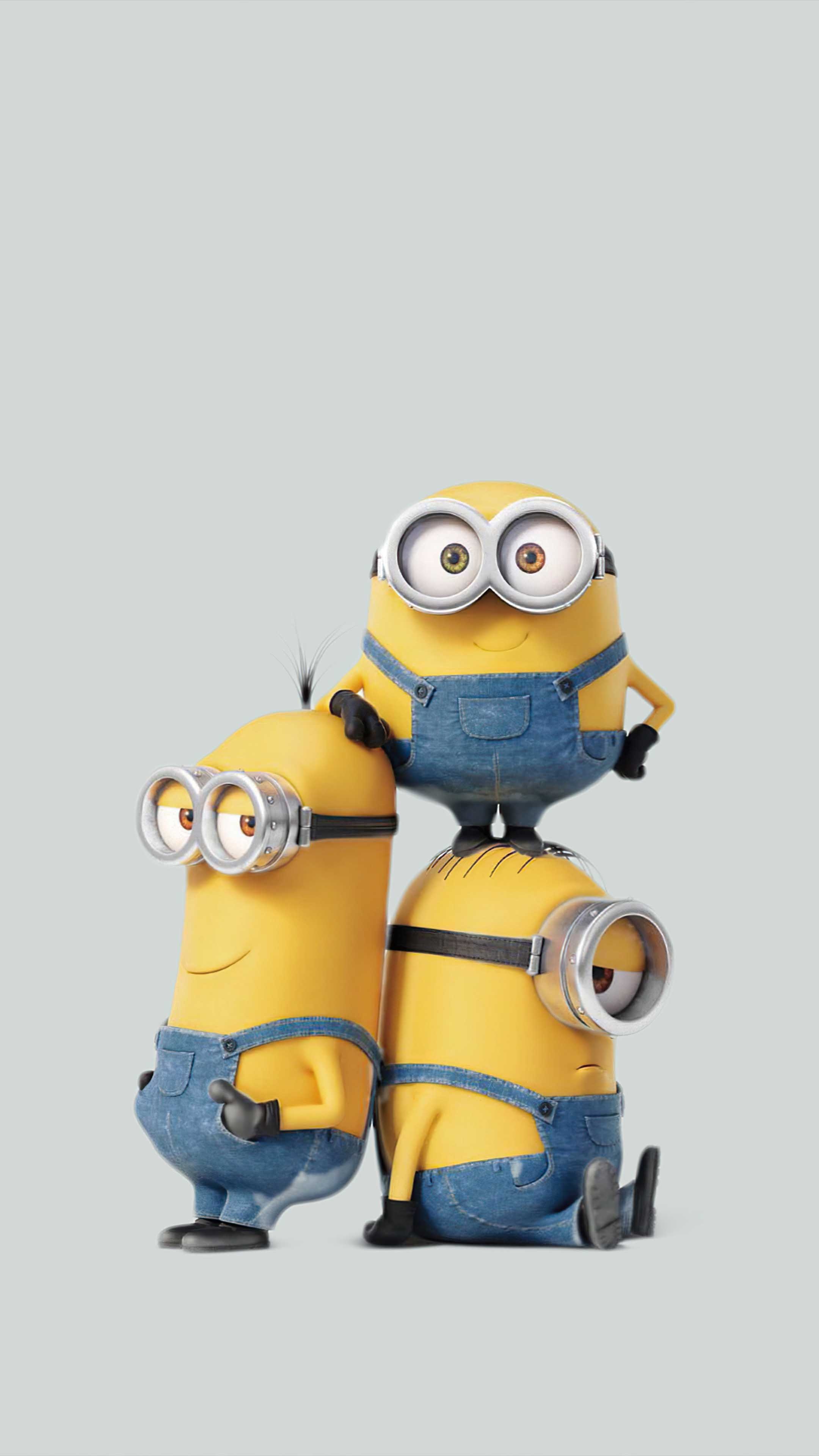 Minions, Wallpapers, Backgrounds, Cute, 2160x3840 4K Handy