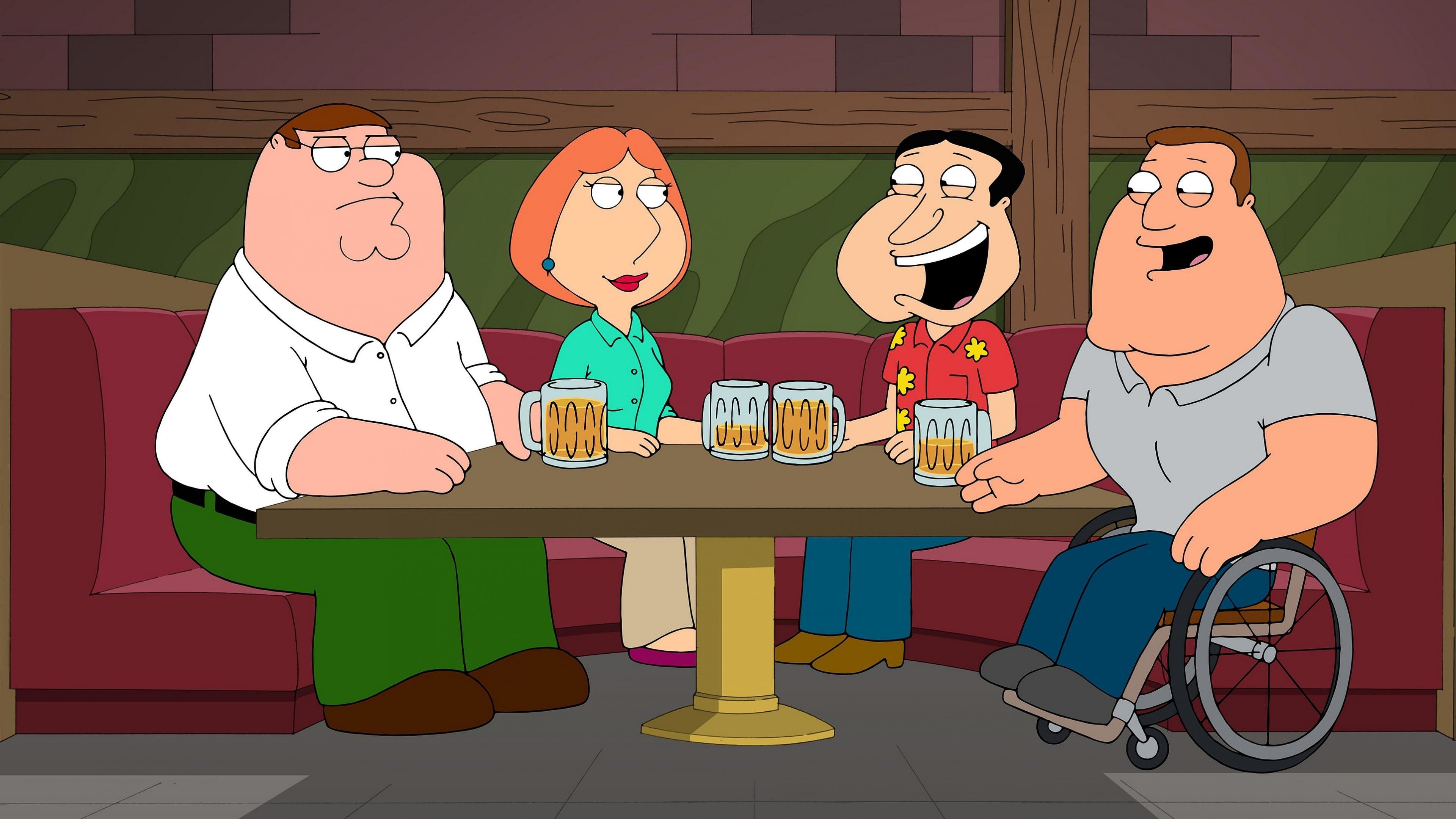 Family Guy wallpapers, Ultra HD 4K, Animated comedy, Funny characters, 3840x2160 4K Desktop