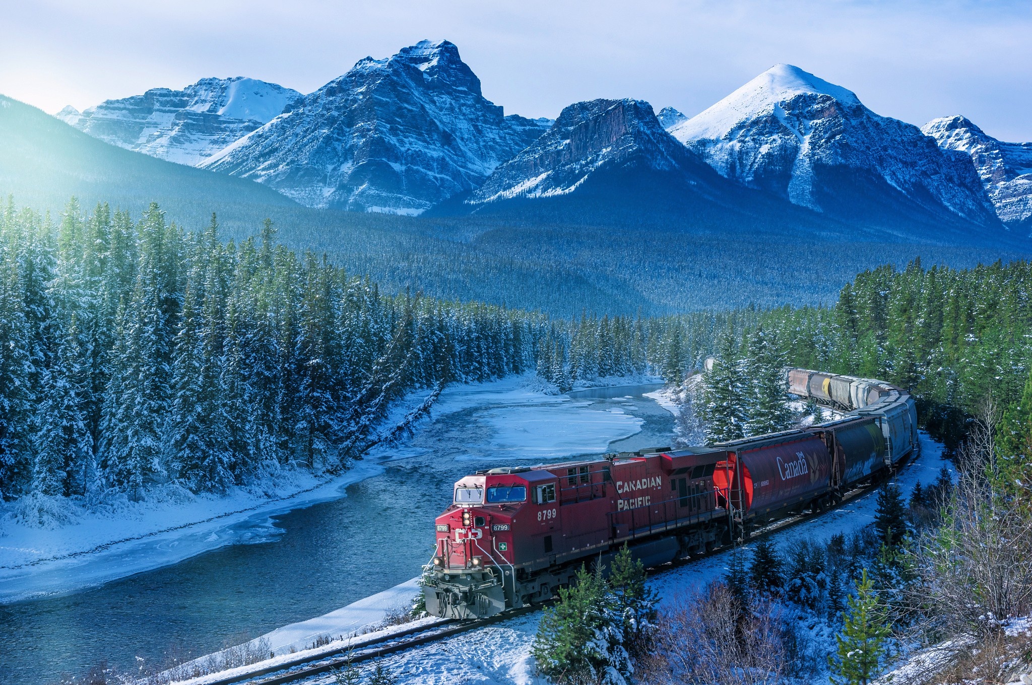Train HD wallpapers, Beautiful landscapes, Adventurous journeys, Train enthusiasts, 2050x1360 HD Desktop