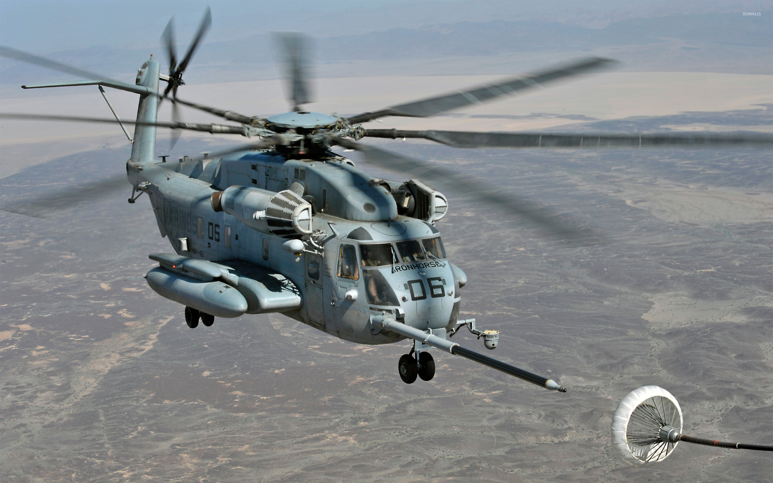 Sikorsky CH-53E Super Stallion, Military helicopter, Aircraft wallpapers, Aviation fleet, 2560x1600 HD Desktop