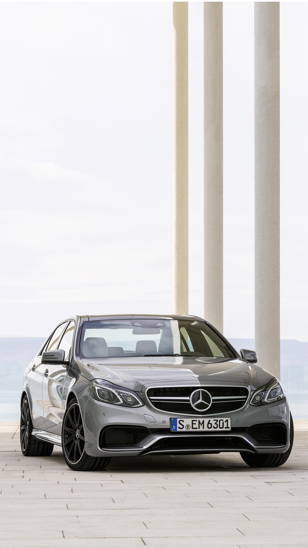 Mercedes-Benz: E63 AMG, The company has fuel cell plant in Burnaby, British Columbia. 1080x1920 Full HD Wallpaper.
