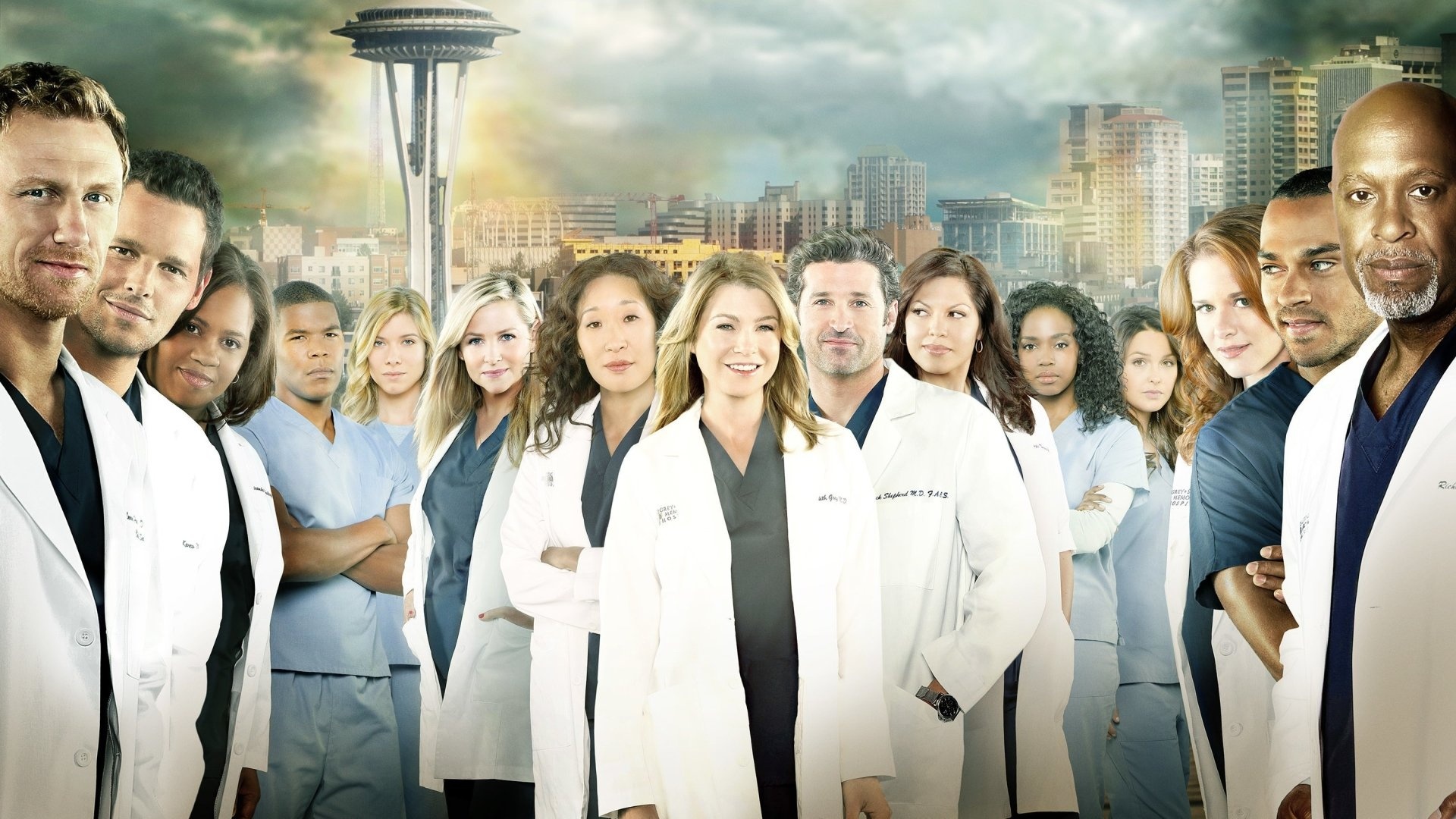 Grey's Anatomy HD wallpapers, Medical drama series, Emotional storytelling, Inspirational characters, 1920x1080 Full HD Desktop