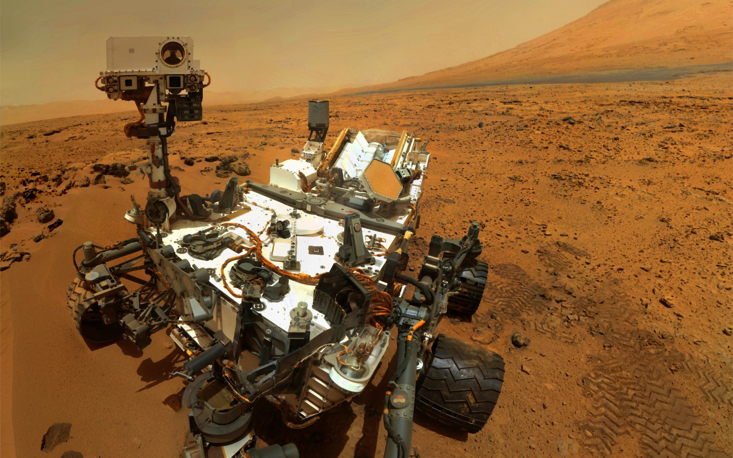 Curiosity rover wallpapers, Free backgrounds, Space exploration, Martian scenery, 2560x1600 HD Desktop