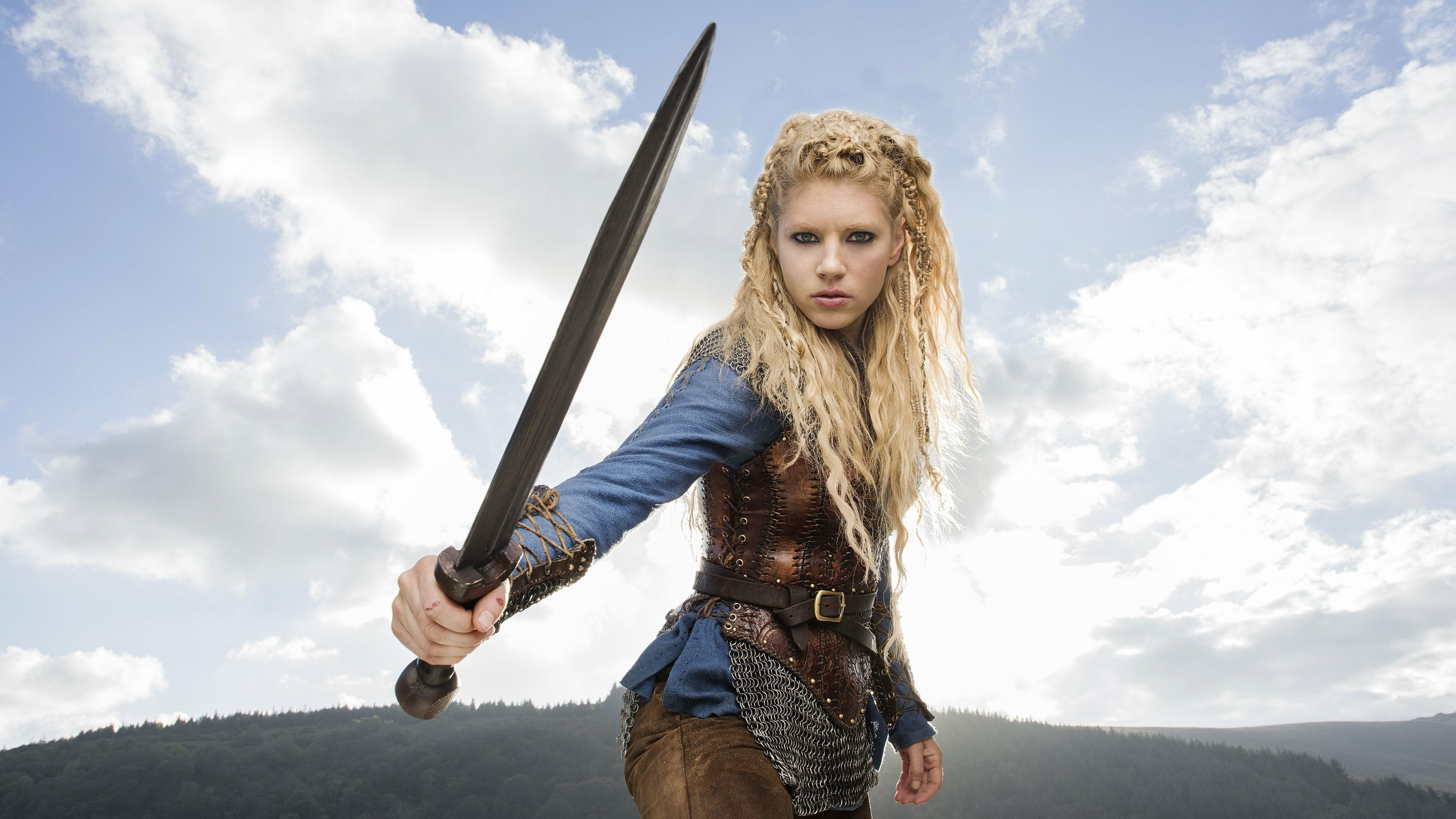 Vikings, Epic historical drama, Norse warriors, Adventurous conquests, 3840x2160 4K Desktop