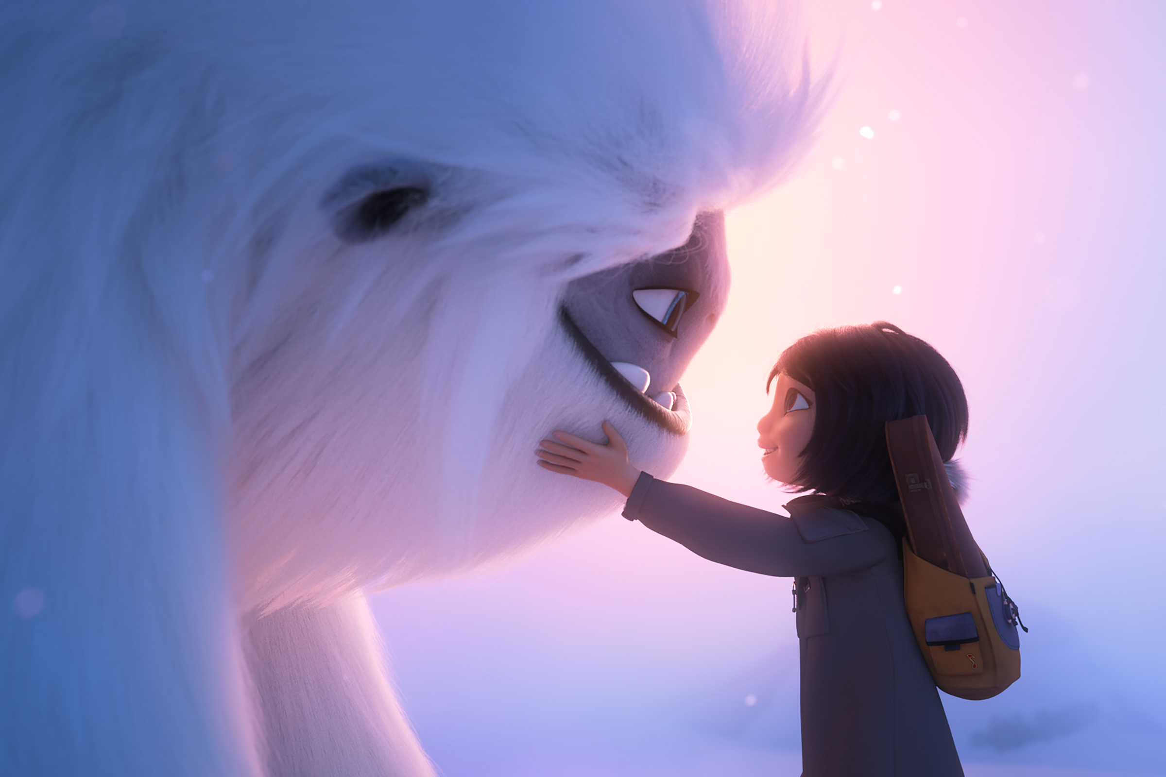 Abominable movie review, Train your yeti, Rolling Stone, Engaging plot, 2400x1600 HD Desktop