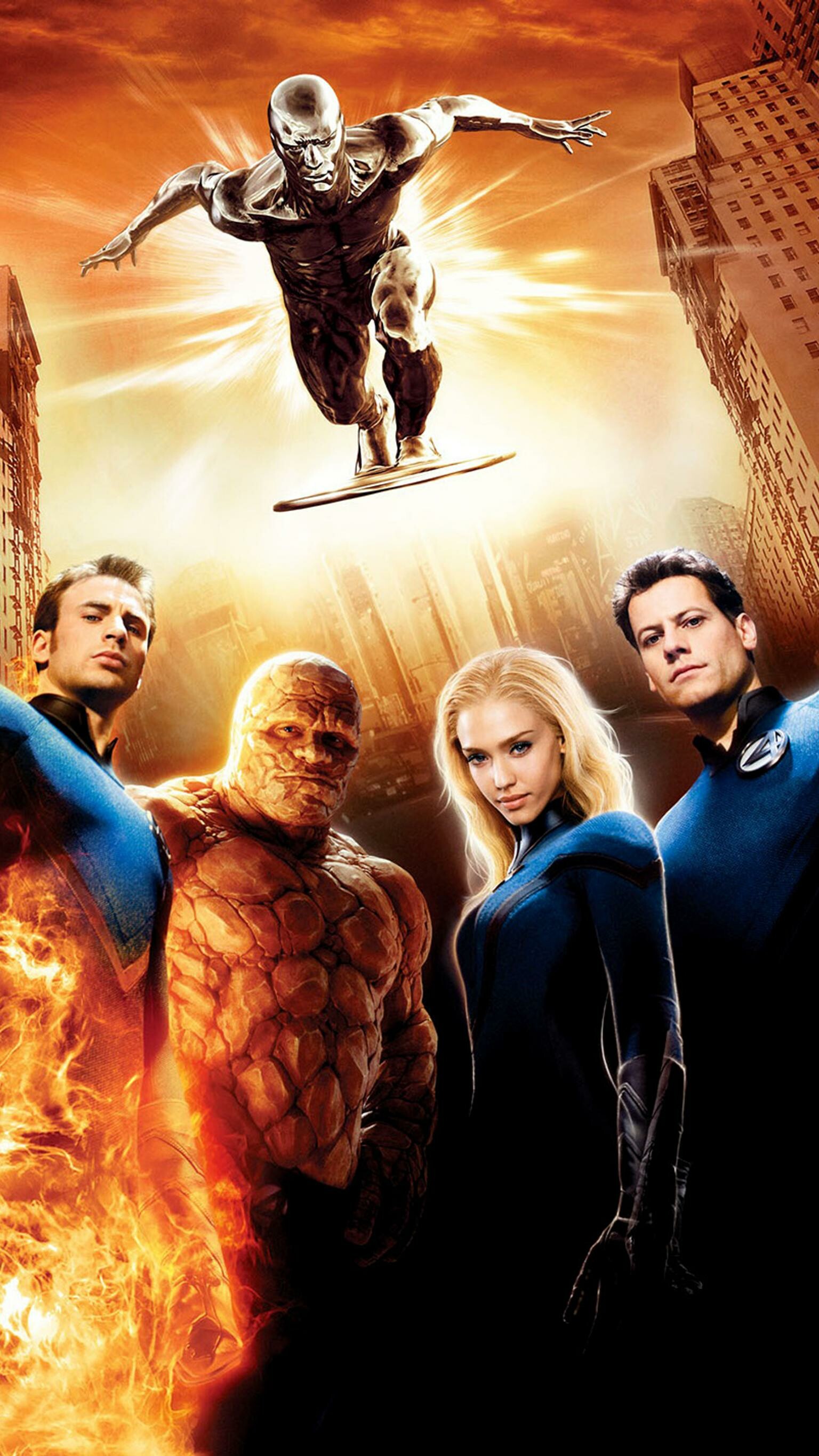 Fantastic 4: Four young outsiders gain superhuman powers as they alter their physical form in shocking ways. 1540x2740 HD Wallpaper.