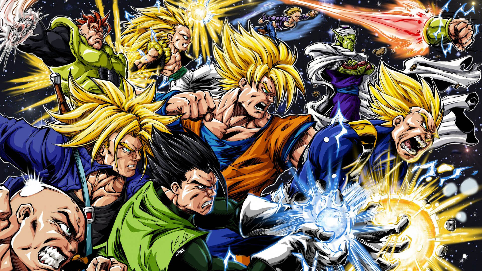 Dragon Ball Universe Fighters Wallpapers posted by John Mercado 1920x1080