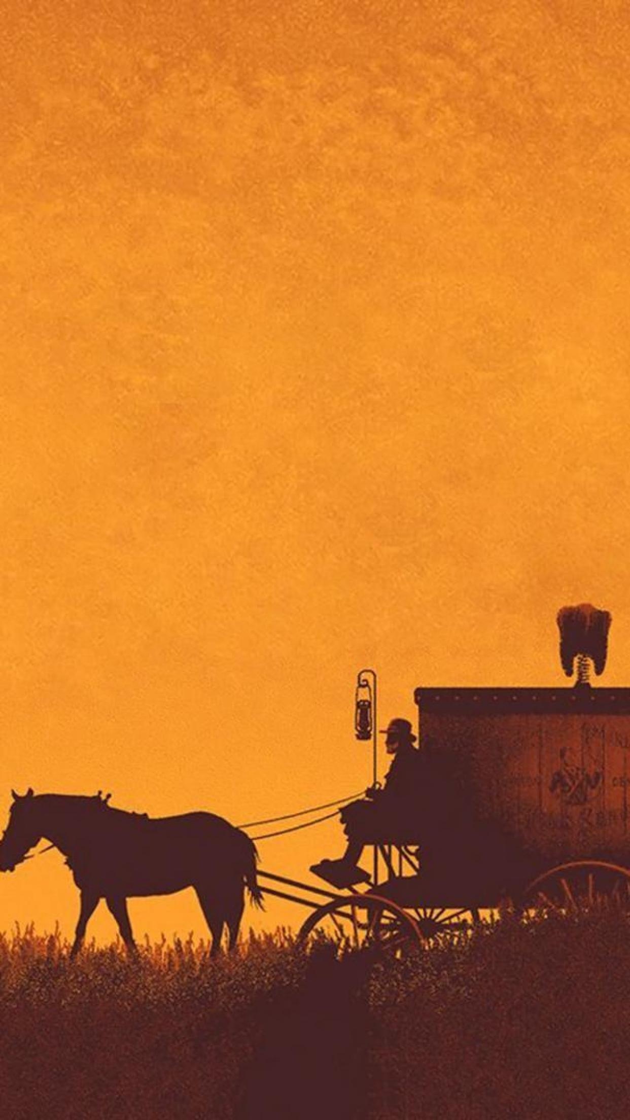 Django Unchained: A movie set two years before the Civil War that tells the story of a slave named Django. 1250x2210 HD Background.