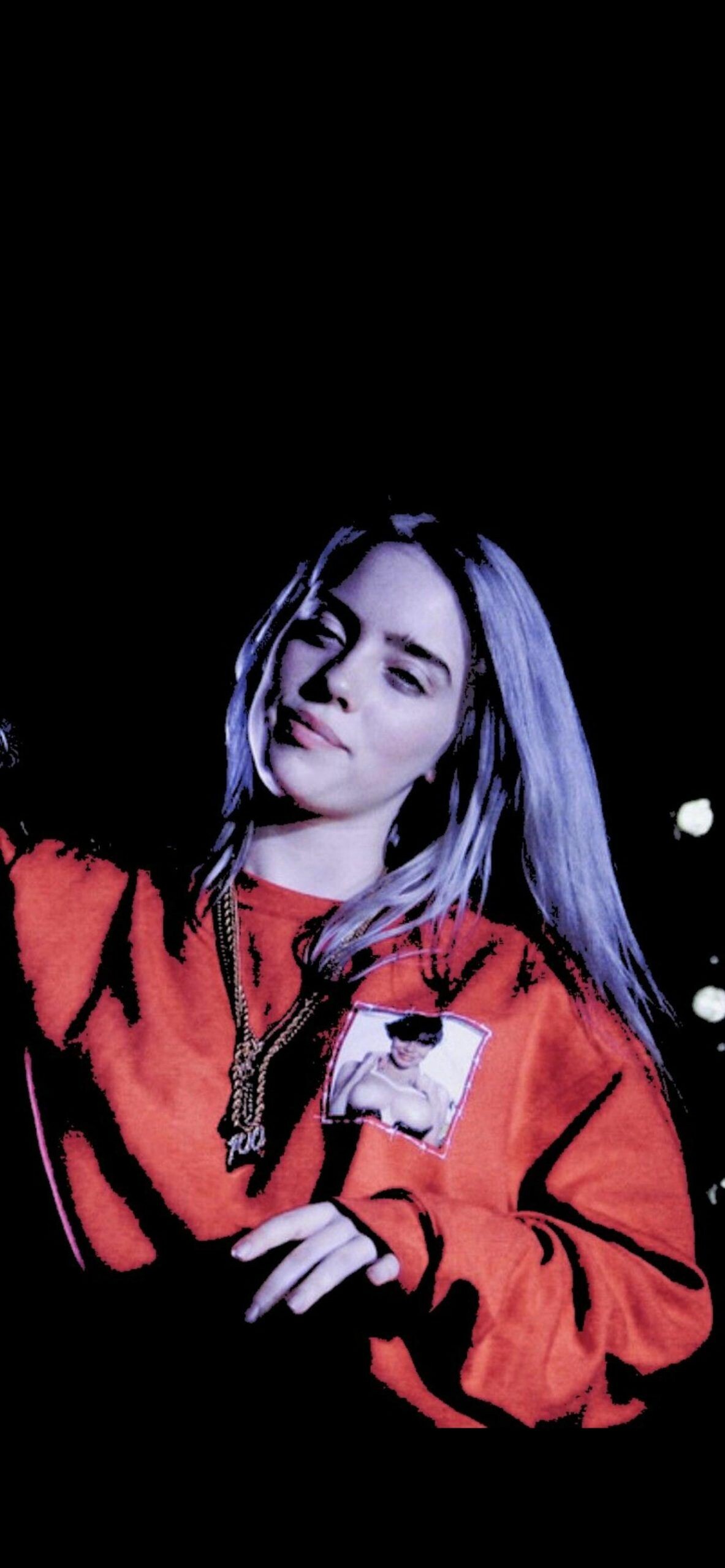 Billie Eilish: The youngest musician to have ever performed the theme song for a Bond film. 1190x2560 HD Wallpaper.