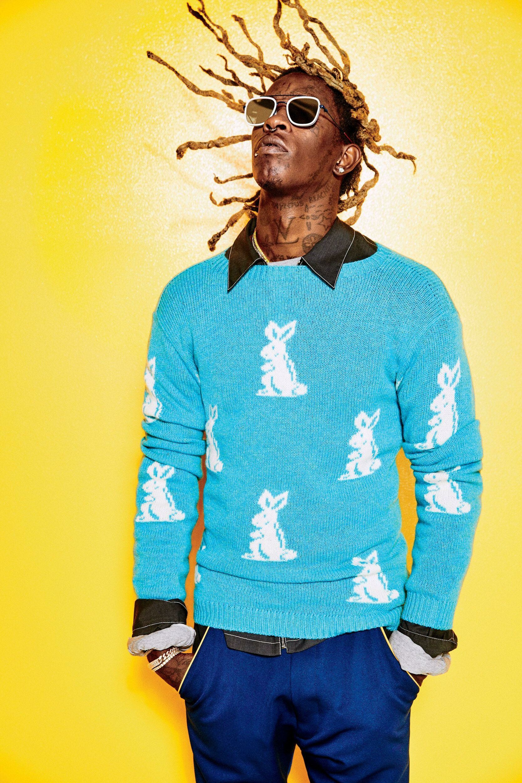 Young Thug: An influential figure of his generation, with his music impacting the modern sound of hip-hop and trap music. 1670x2500 HD Wallpaper.