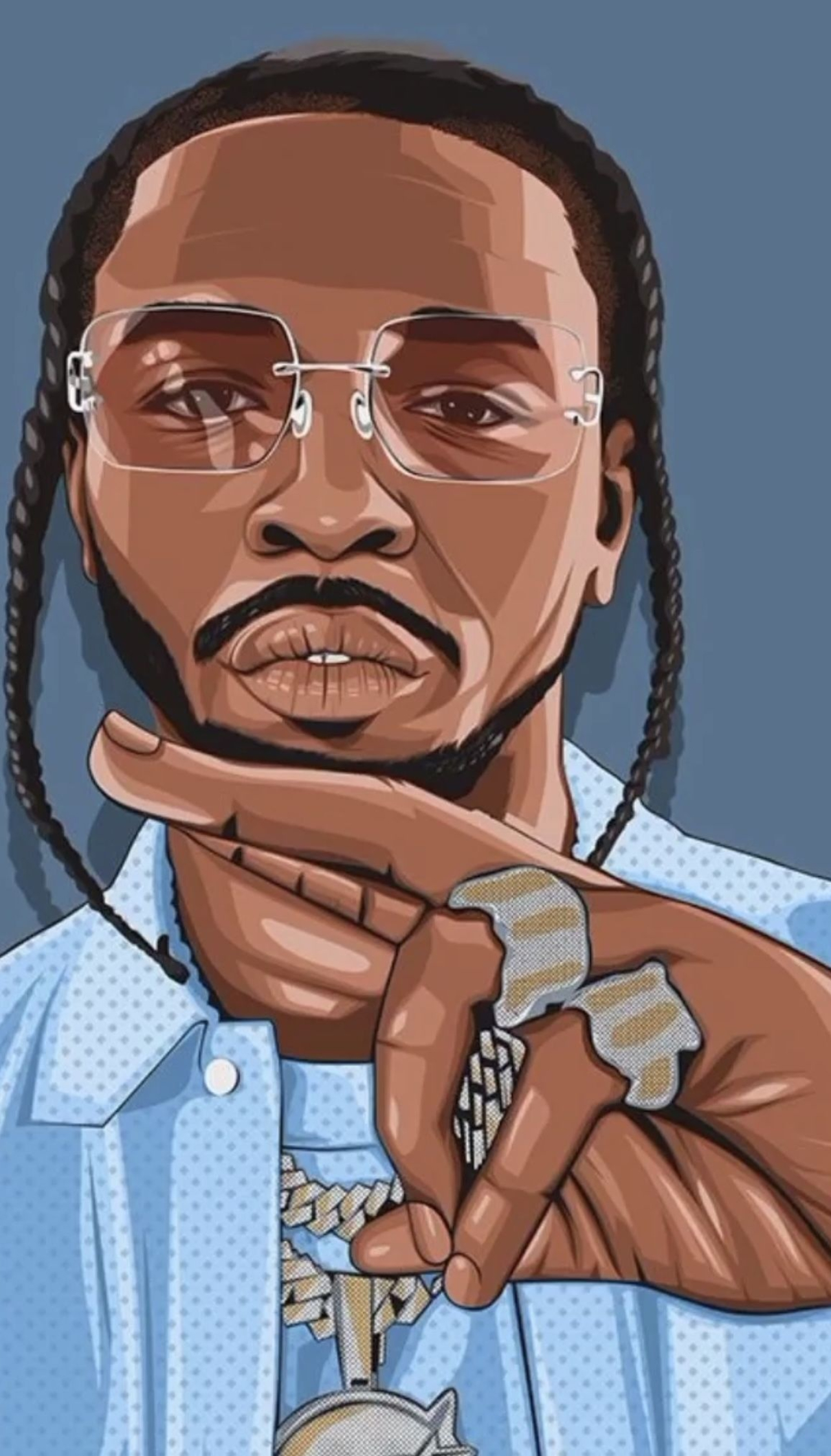 Migos, Inspiring illustrations, Creative reference, Diverse artistry, 1290x2250 HD Phone