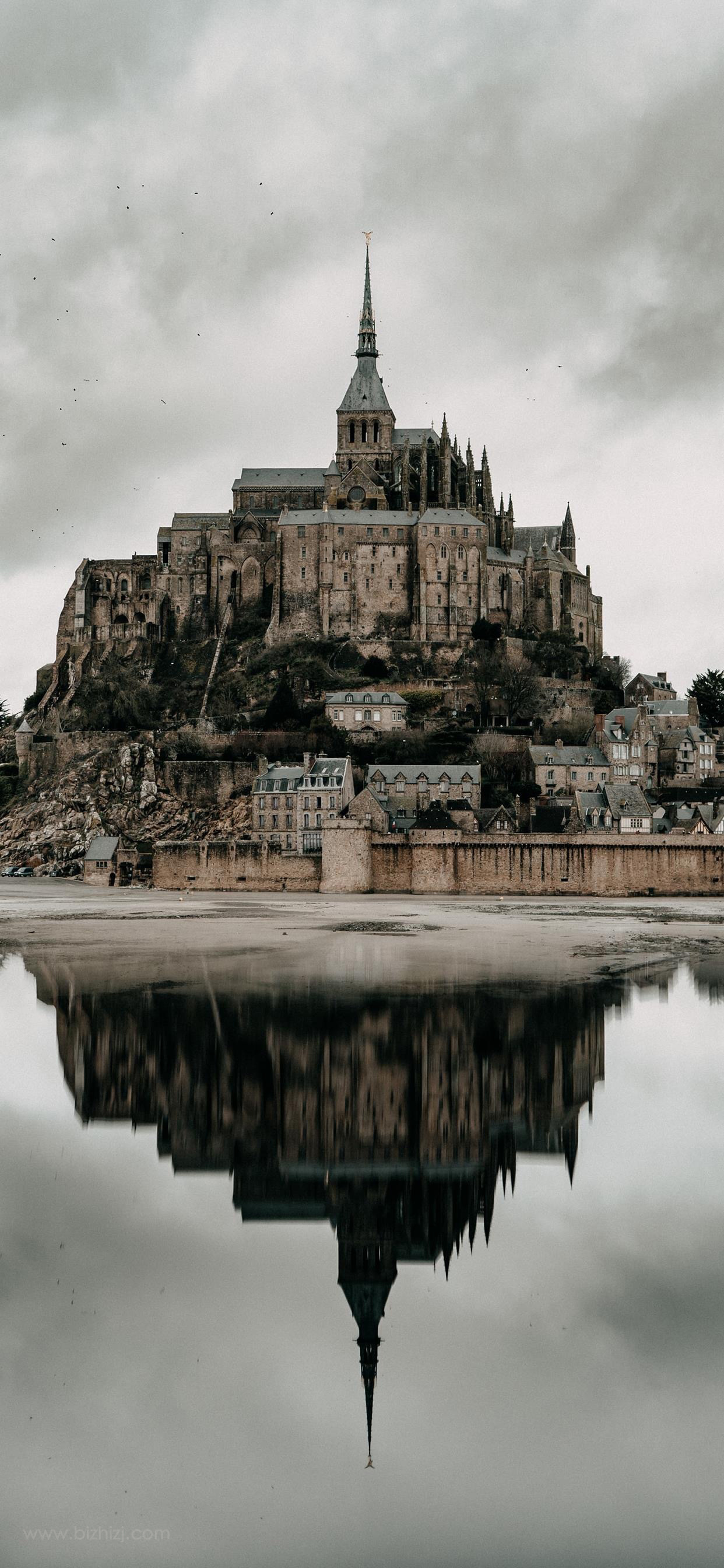 Mont Saint Michel, Travels, Architecture, History, 1250x2690 HD Phone