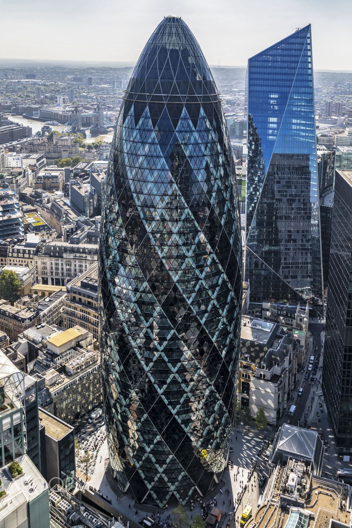 The Gherkin, Iconic towers, City of London, Futuristic architecture, 1370x2050 HD Phone
