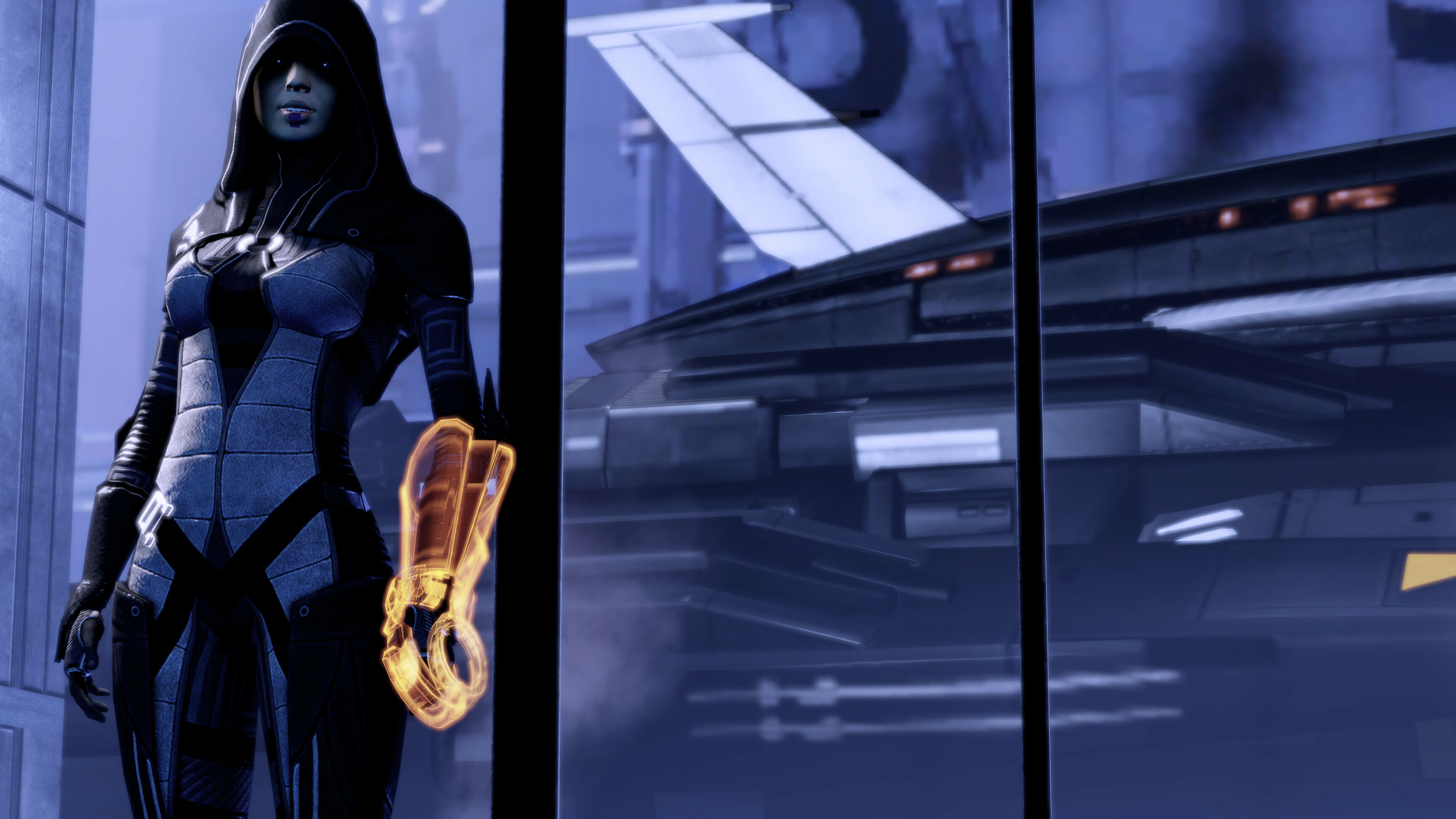 Mass Effect 2: An action role-playing video game developed by BioWare, Video games. 3840x2160 4K Wallpaper.