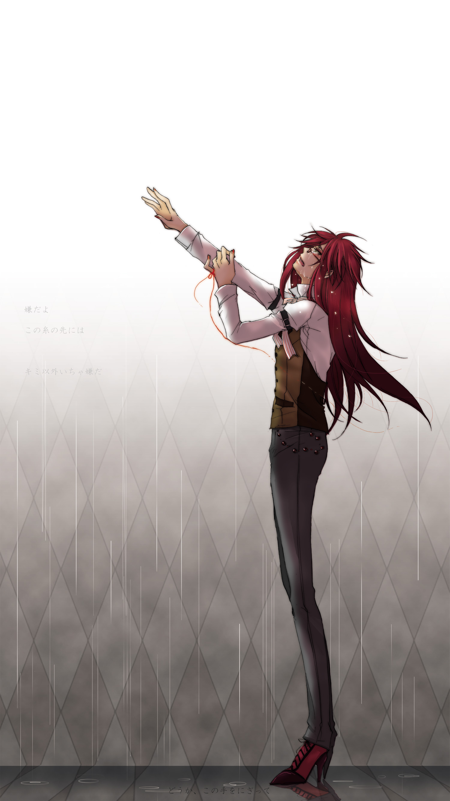 Grell Sutcliff: The character's true gender is never confirmed in the series. 1500x2670 HD Wallpaper.