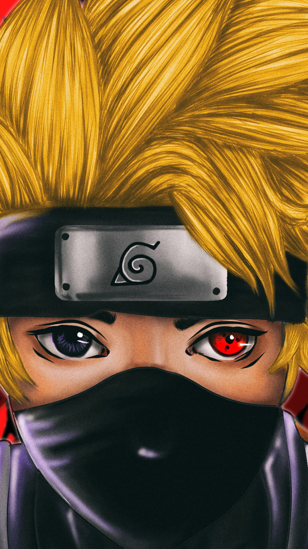 Naruto: One of the most well-written characters in anime, Hokage. 1080x1920 Full HD Wallpaper.