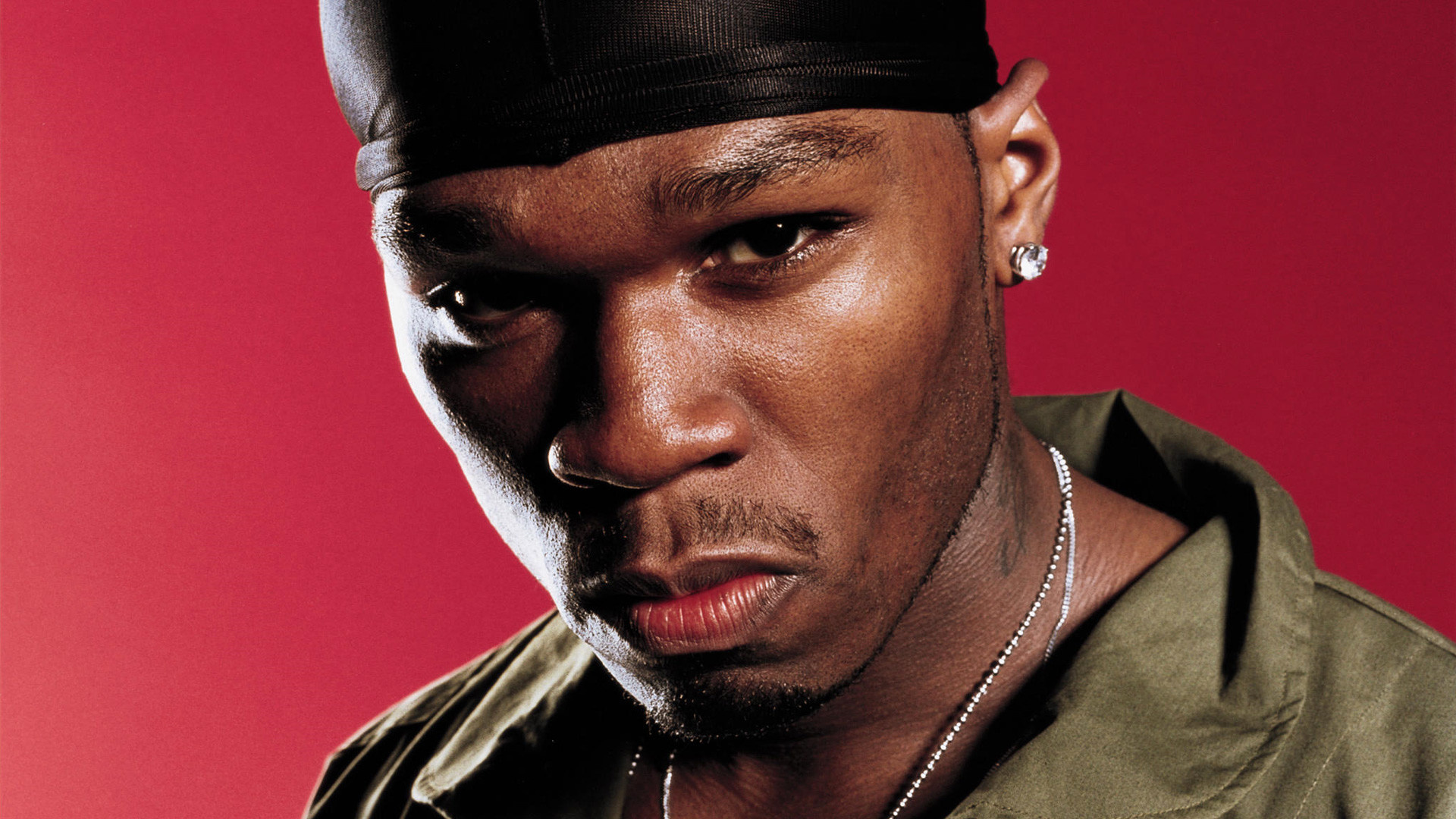 50 Cent: Was ranked the sixth-best artist of the 2000s by Billboard. 1920x1080 Full HD Background.