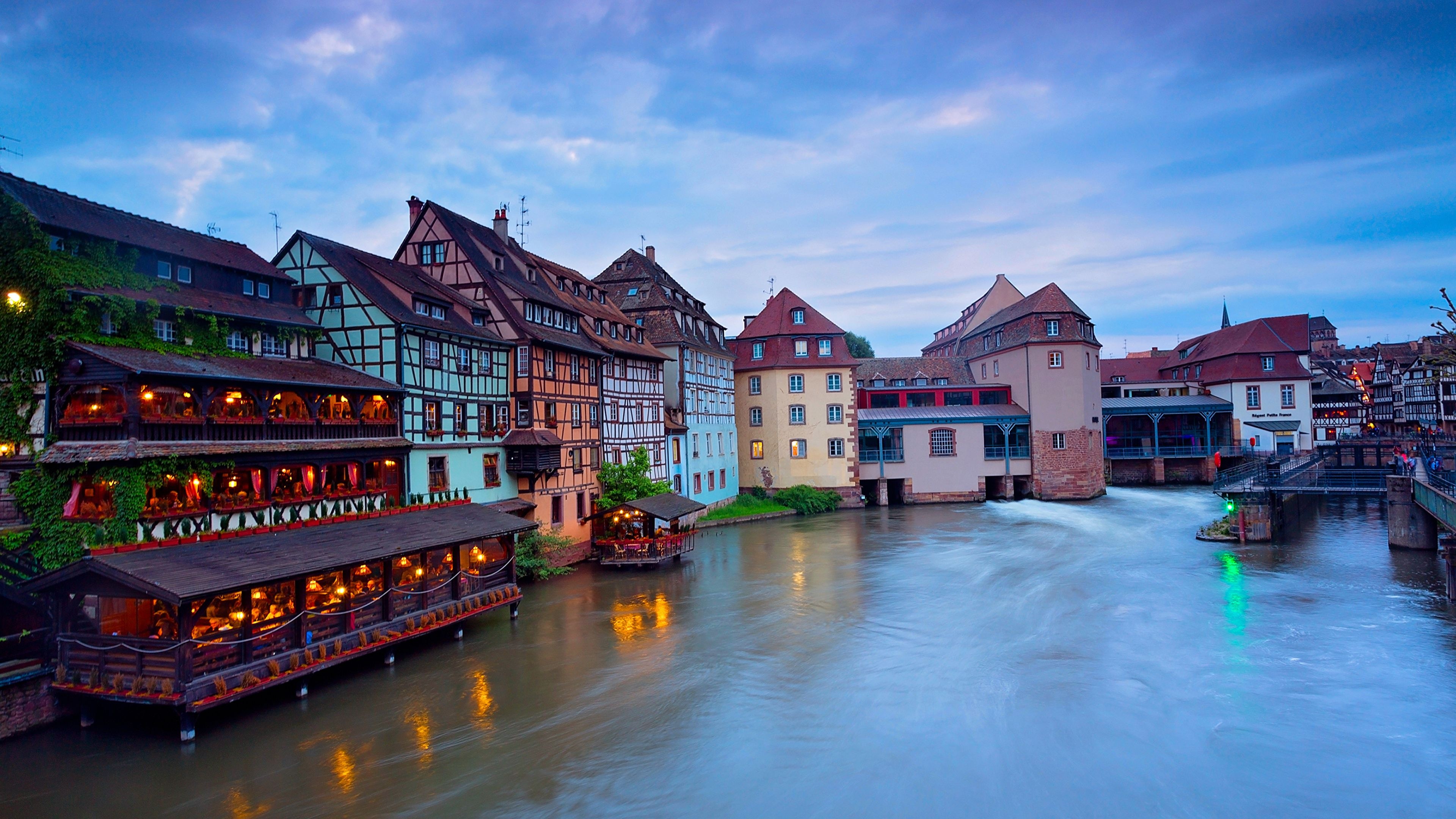 Strasbourg, France, Top free wallpapers, Breathtaking scenes, 3840x2160 4K Desktop