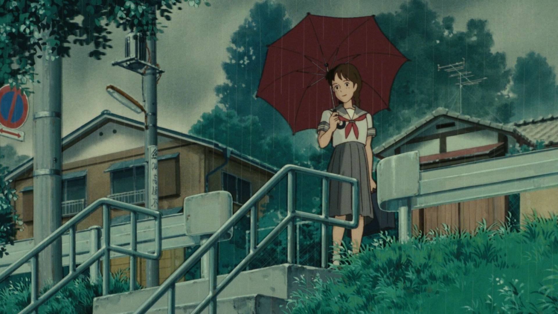 Whisper of the Heart: Aesthetic, Studio Ghibli, Anime. 1920x1080 Full HD Wallpaper.