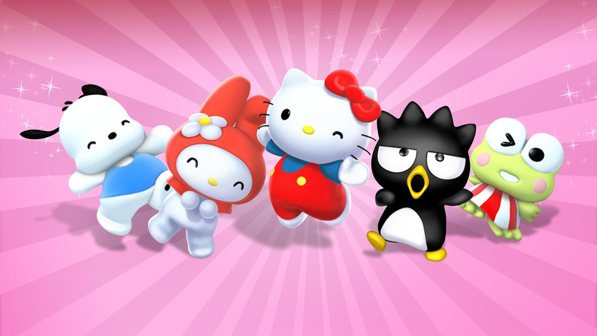 Hello Kitty and Friends, Cute companions, Endearing characters, Playful adventures, 1920x1080 Full HD Desktop