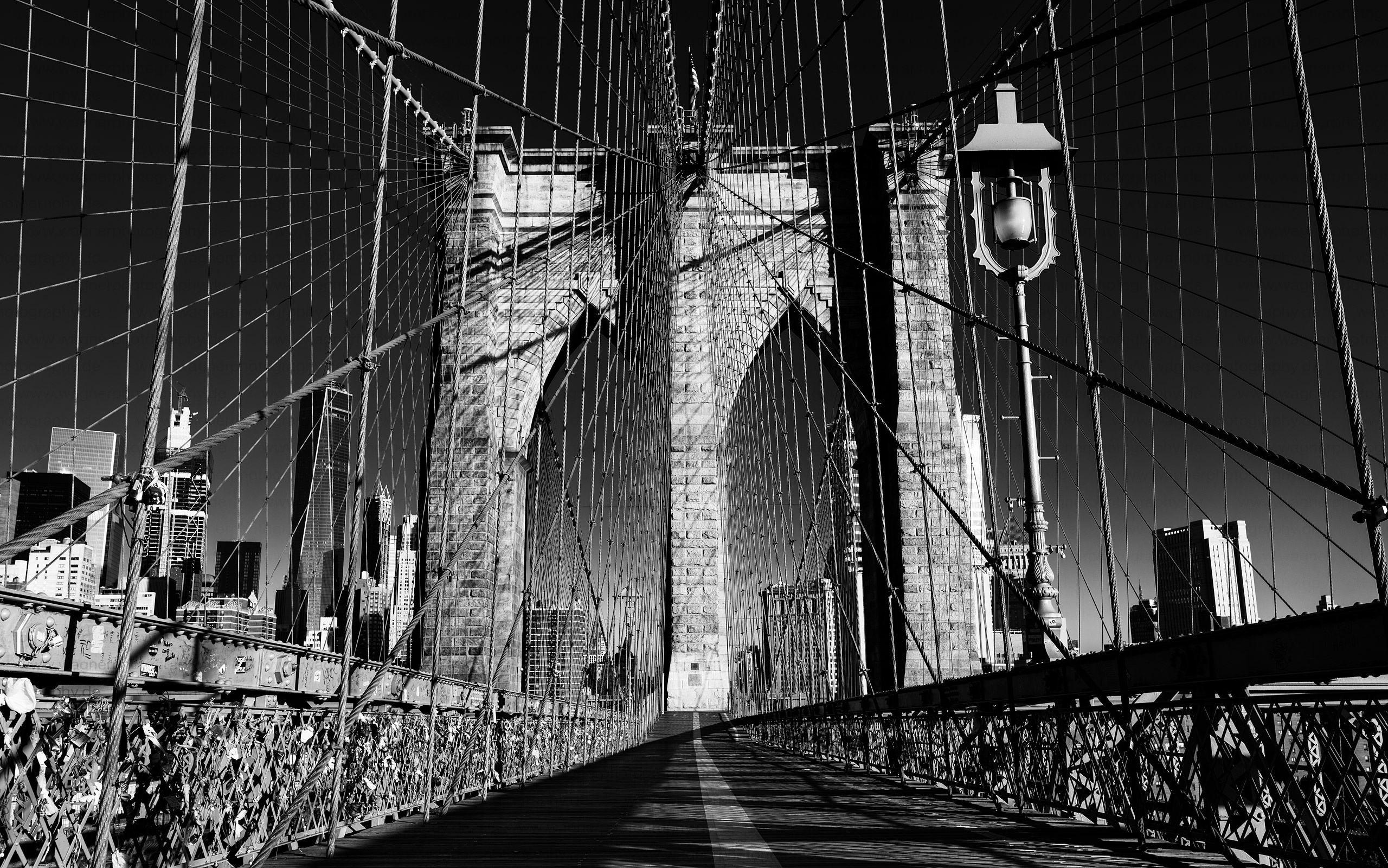 New York Black and White, Travels, Holger Wagner, City in Black and White, 2560x1600 HD Desktop