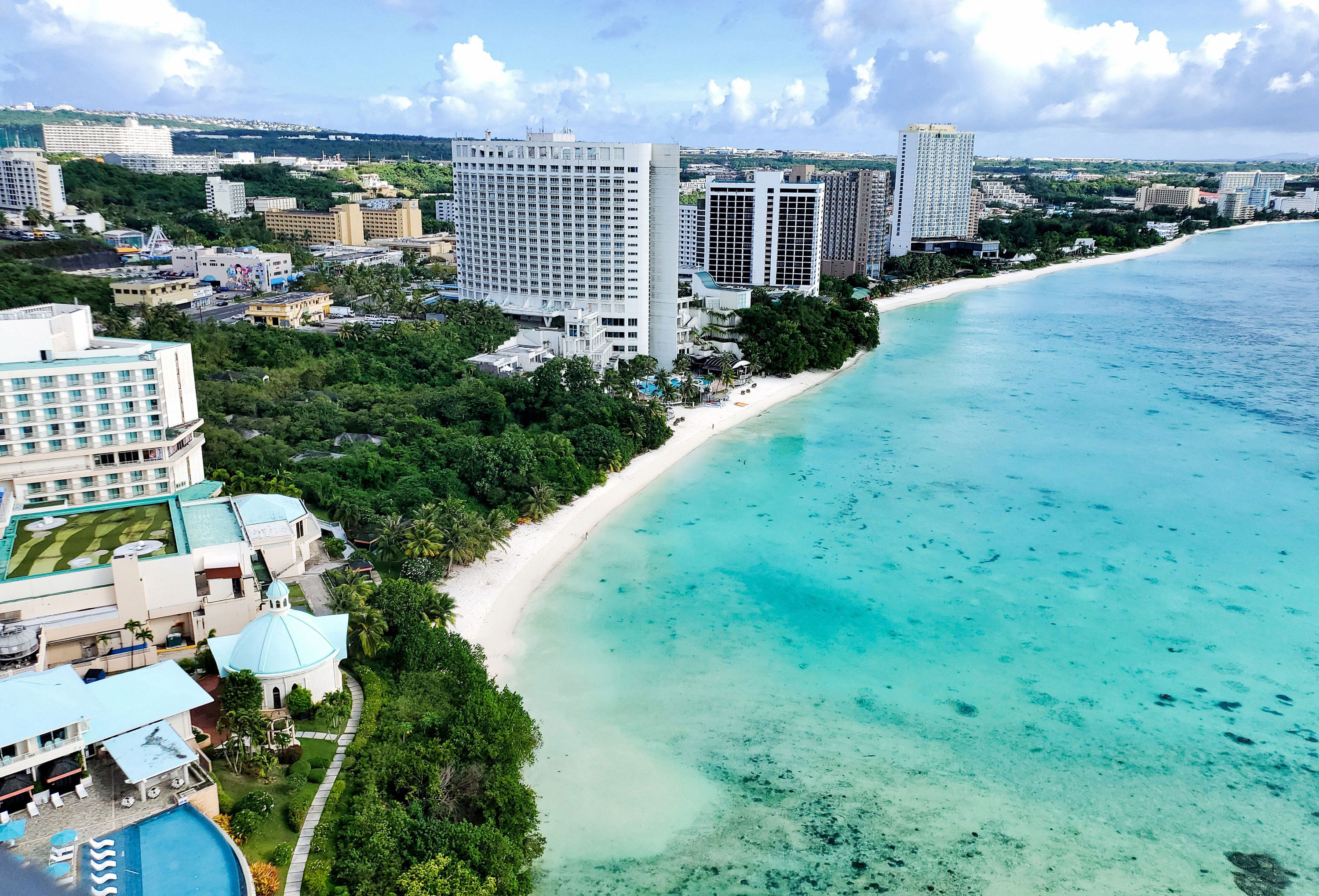 Guam beaches, Covid-19 vaxication program, Taiwanesse travelers, Expedia travel, 3000x2040 HD Desktop