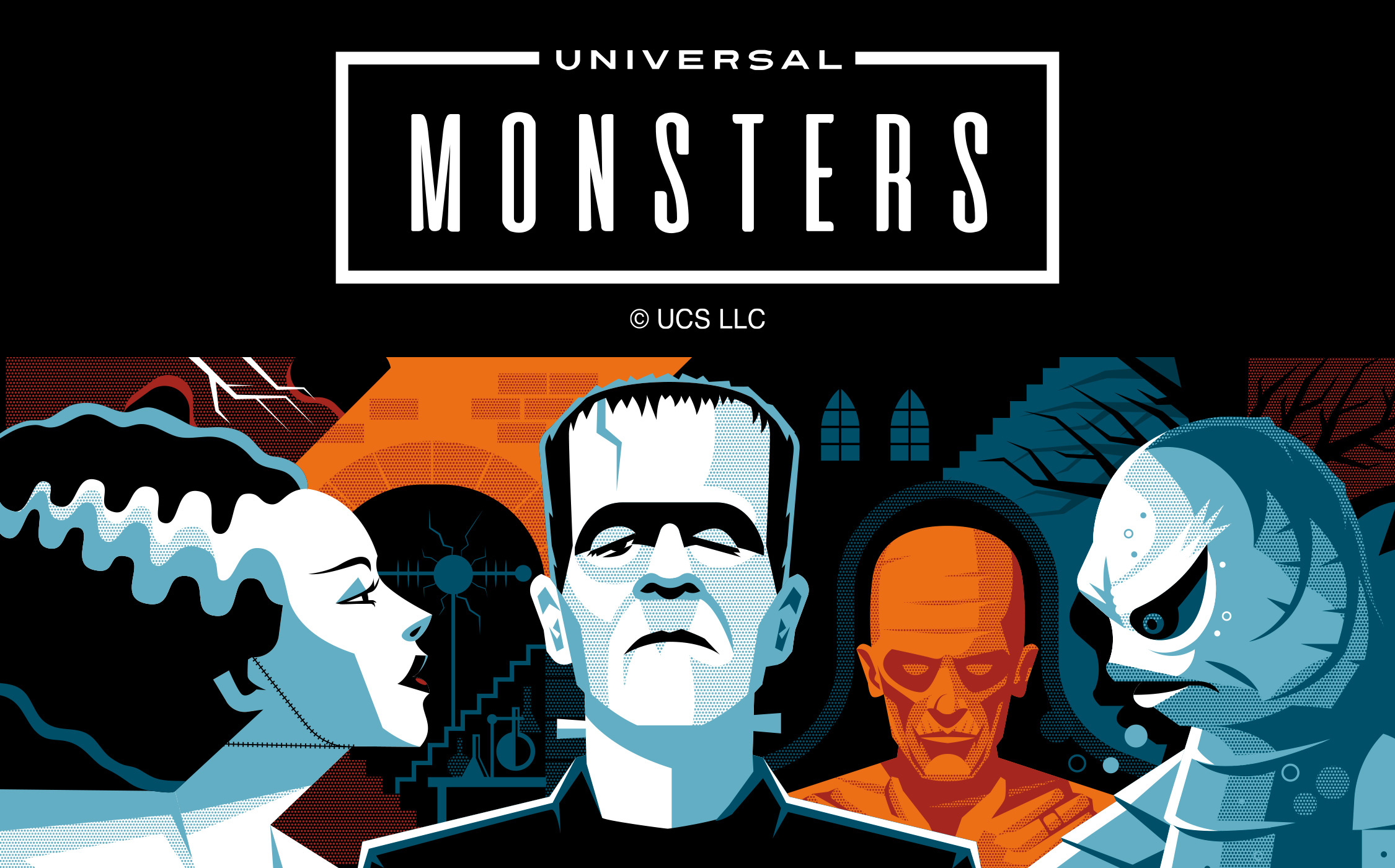 Universal Monsters franchise, Classic horror, Iconic creatures, Cinematic legacy, 2250x1400 HD Desktop