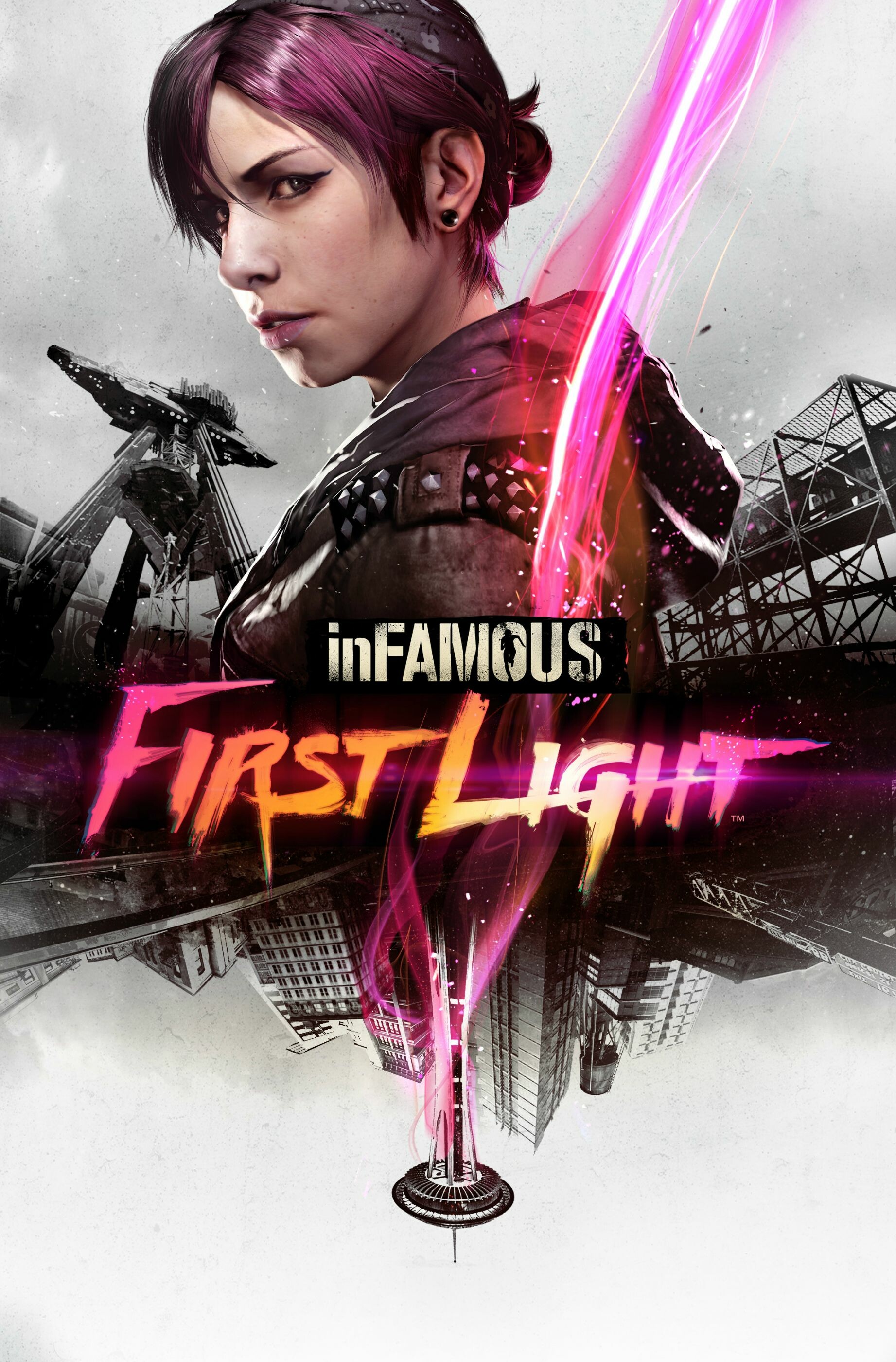 inFAMOUS: First Light, Expansion titles, An action-adventure video game developed by Sucker Punch Productions. 1850x2800 HD Wallpaper.