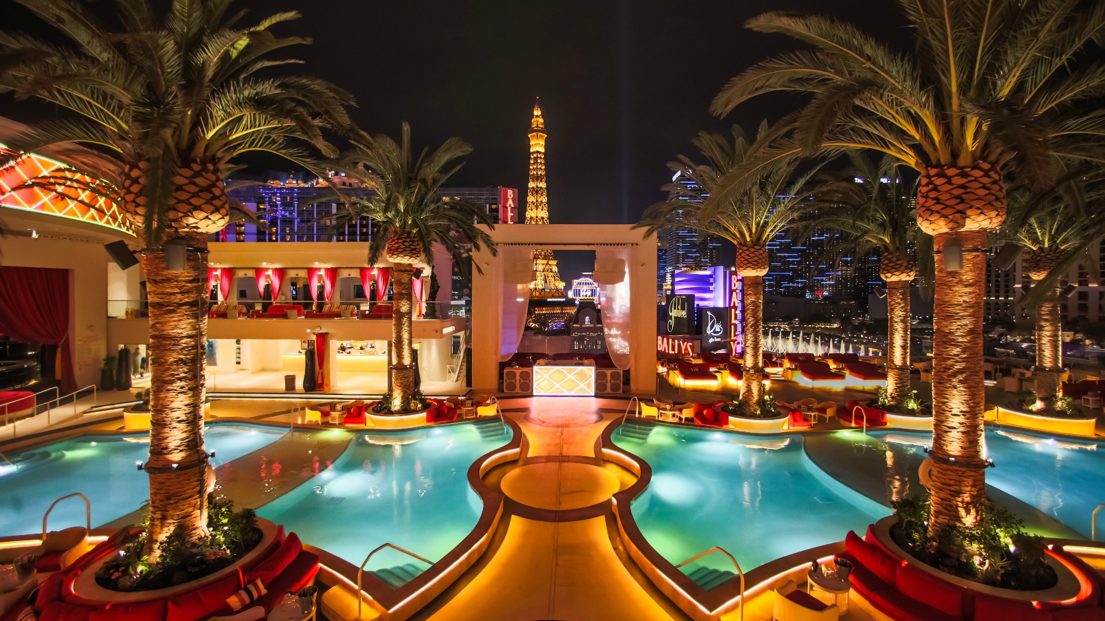 The Cromwell hotel, Vibrant Las Vegas, Stunning travel destination, Booking travel, 3840x2160 4K Desktop