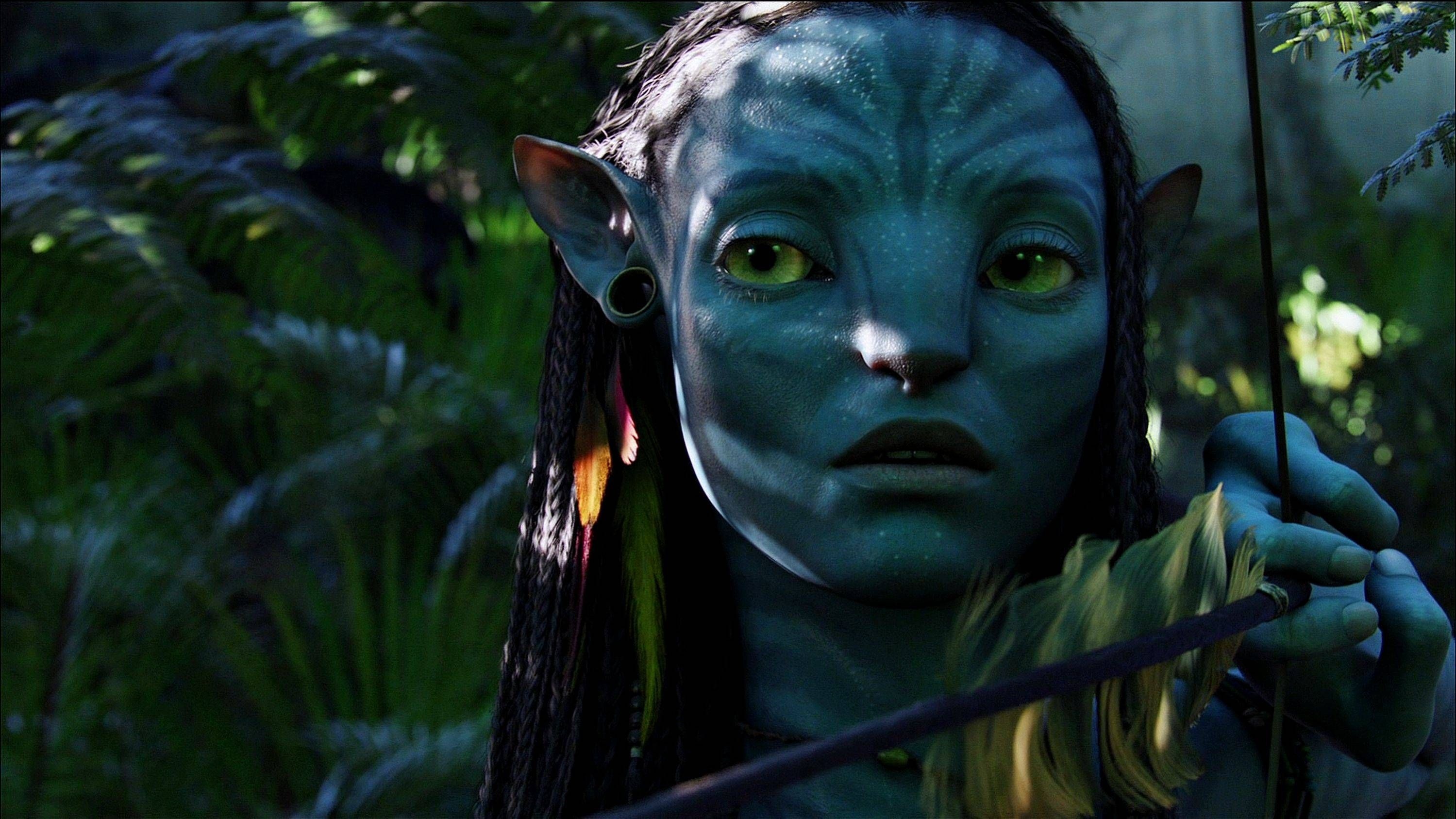 Zoe Saldana, Avatar Pandora, Avatar movie, 3000x1690 HD Desktop
