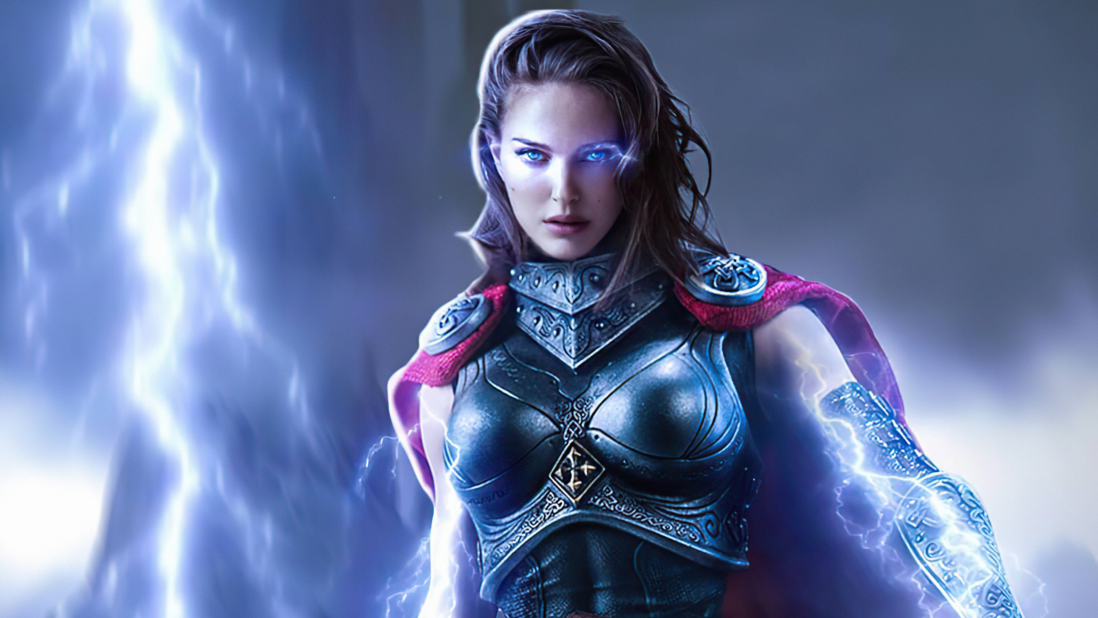 Thor: Love and Thunder: Jane Foster, Portman's performance, Fictional character. 3840x2160 4K Wallpaper.