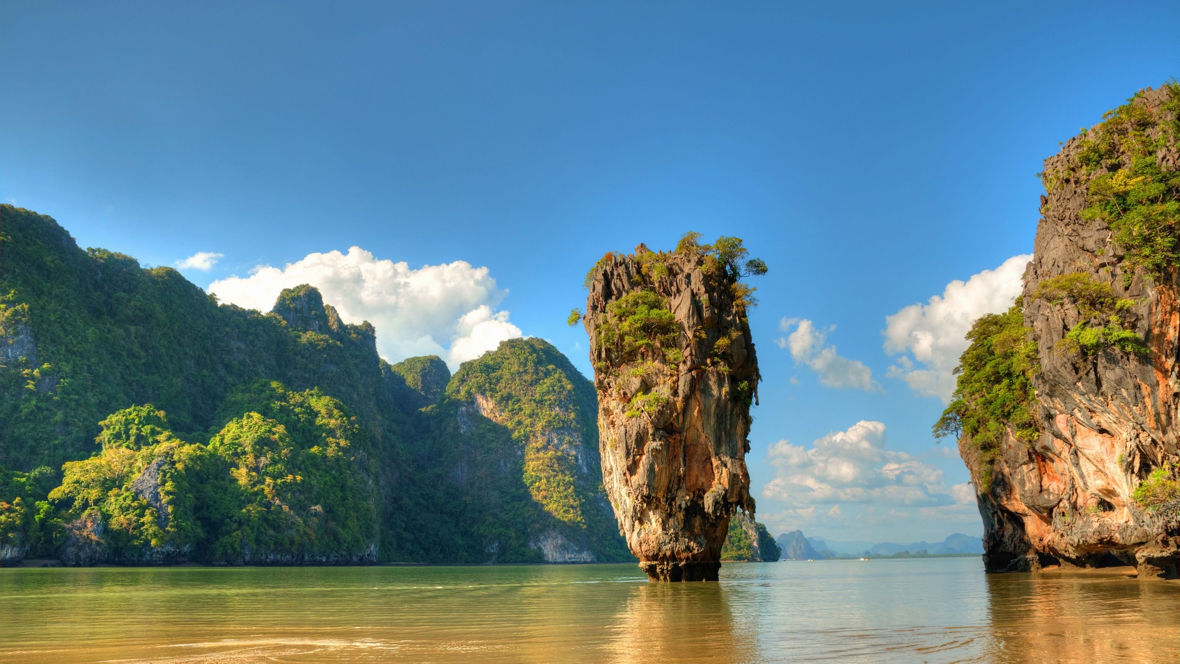 Thailand's wonders, Cultural heritage, Vibrant landscapes, Beautiful wallpapers, 3840x2160 4K Desktop