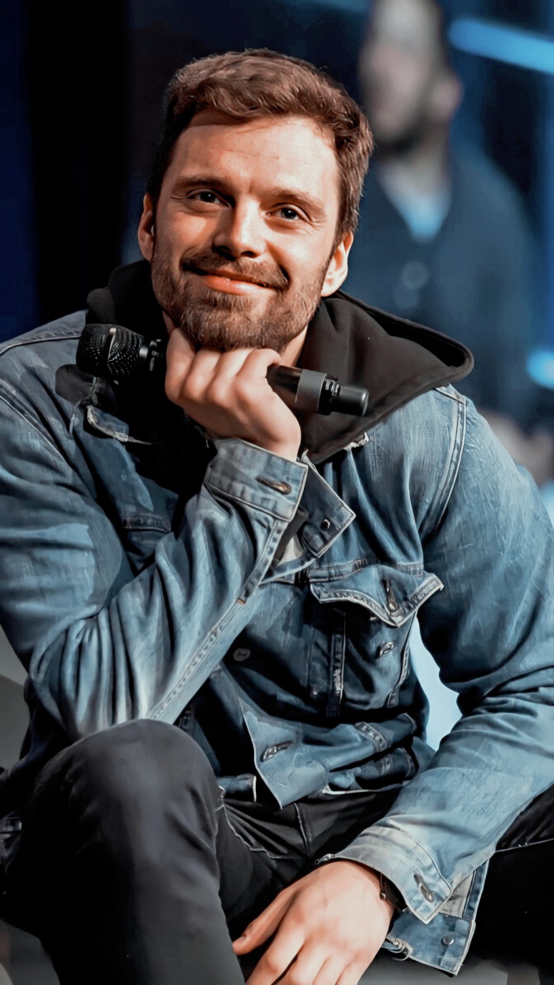 Sebastian Stan, Perfect men inspiration, Actor's charm, Captivating visuals, 1080x1920 Full HD Phone