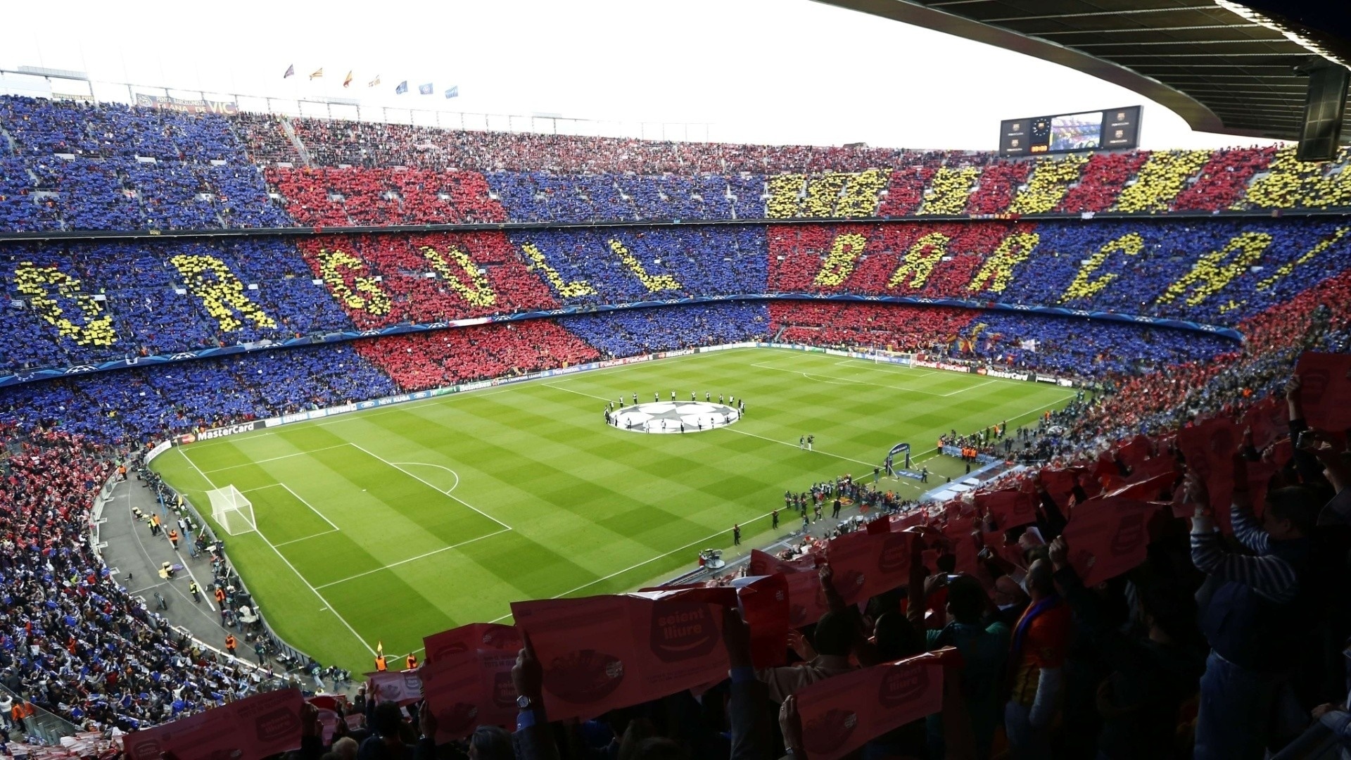 Camp Nou Stadium, Barcelona, FC Barcelona, Sports arena, 1920x1080 Full HD Desktop