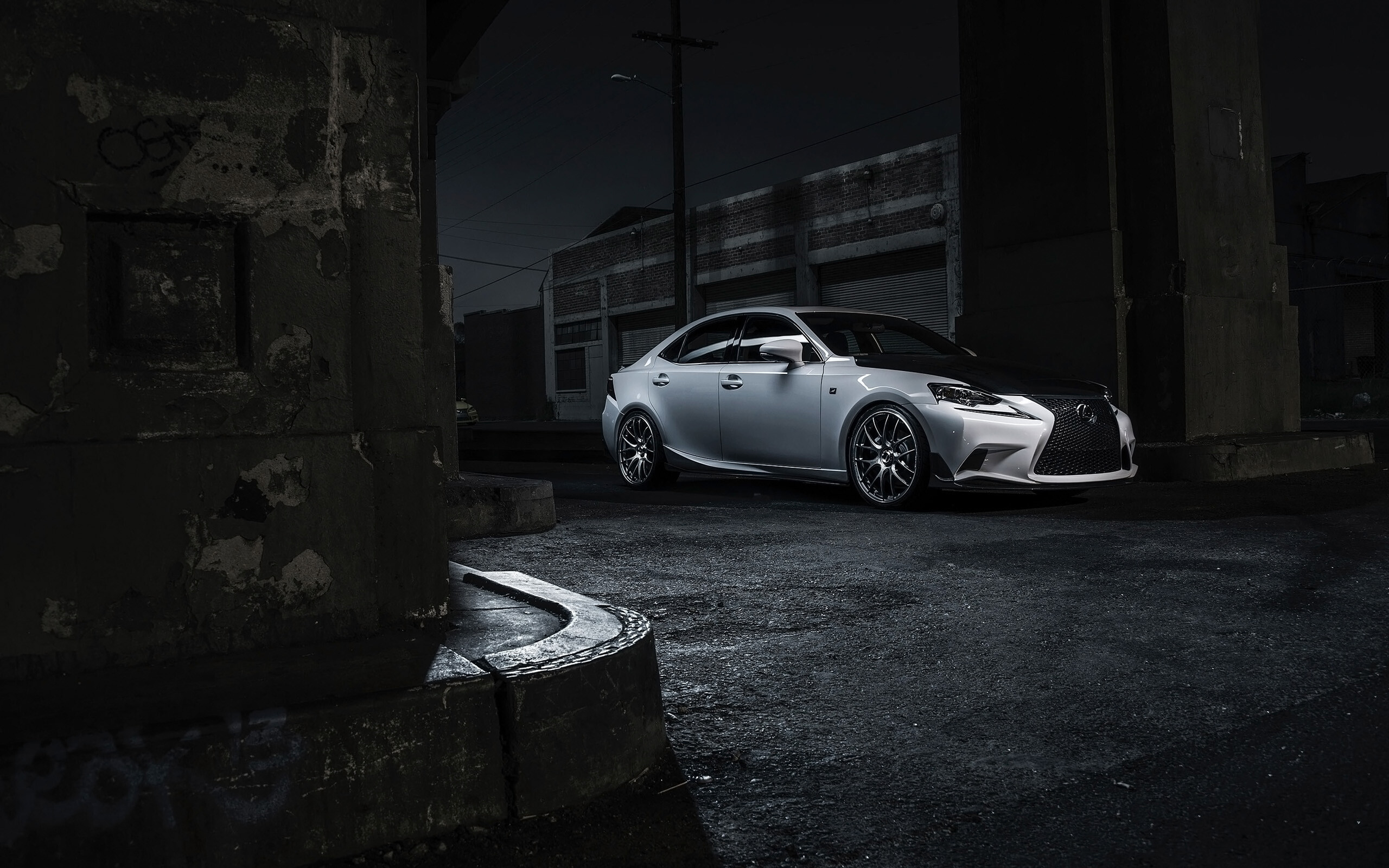 Lexus: Toyota's luxury division, Employs a simple alphanumeric naming system, IS. 2560x1600 HD Wallpaper.