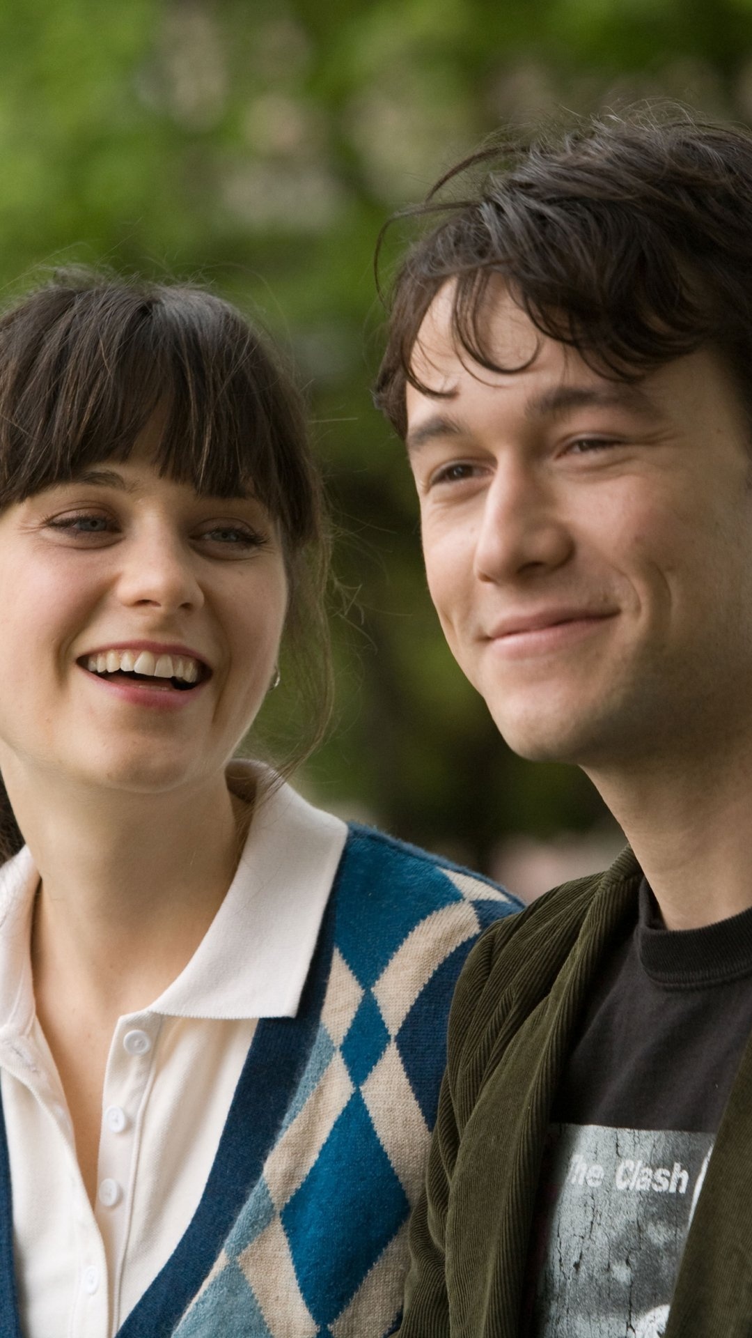 (500) Days of Summer: A film with a nonlinear narrative, The period of Tom and Summer's relationship. 1080x1920 Full HD Wallpaper.
