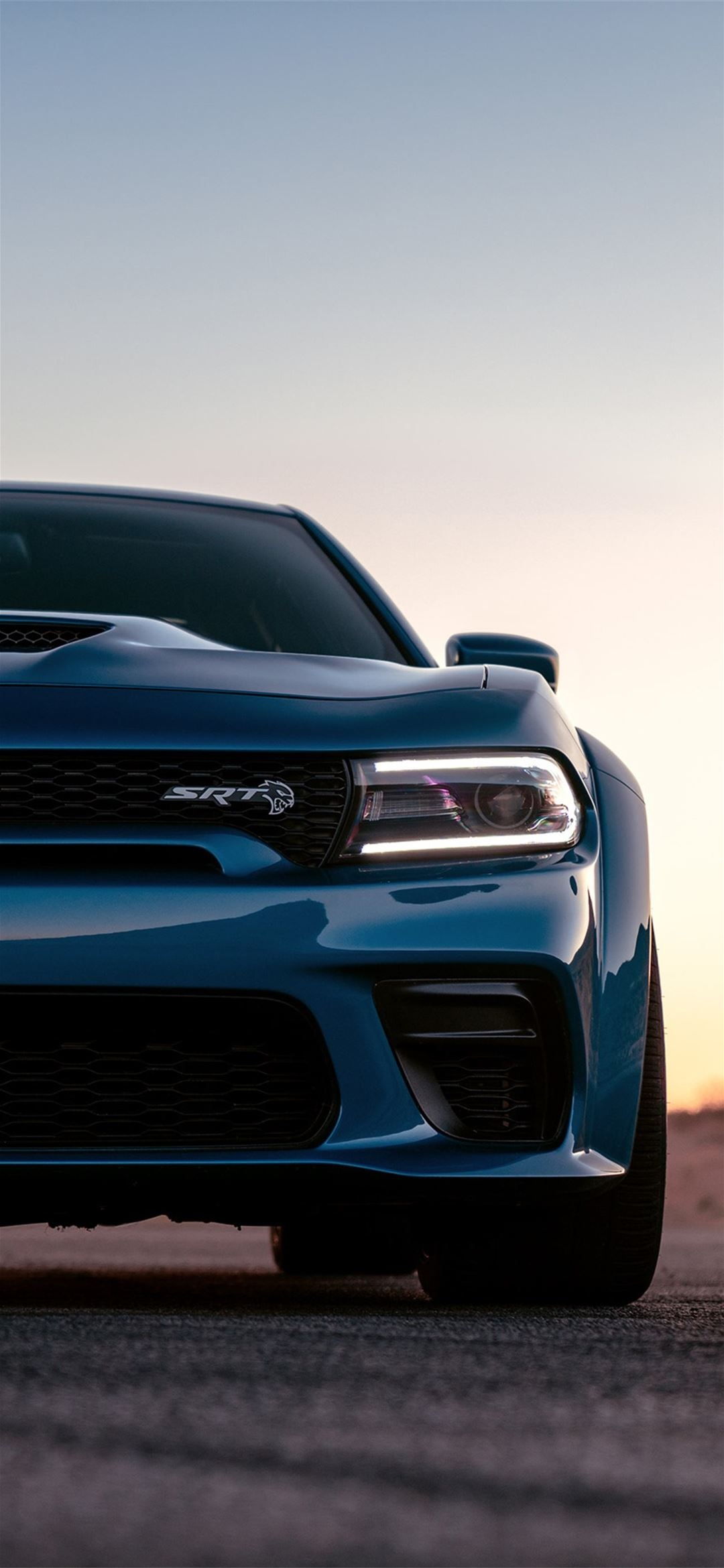Dodge Charger, Hellcat iPhone wallpapers, 1080x2340 HD Handy