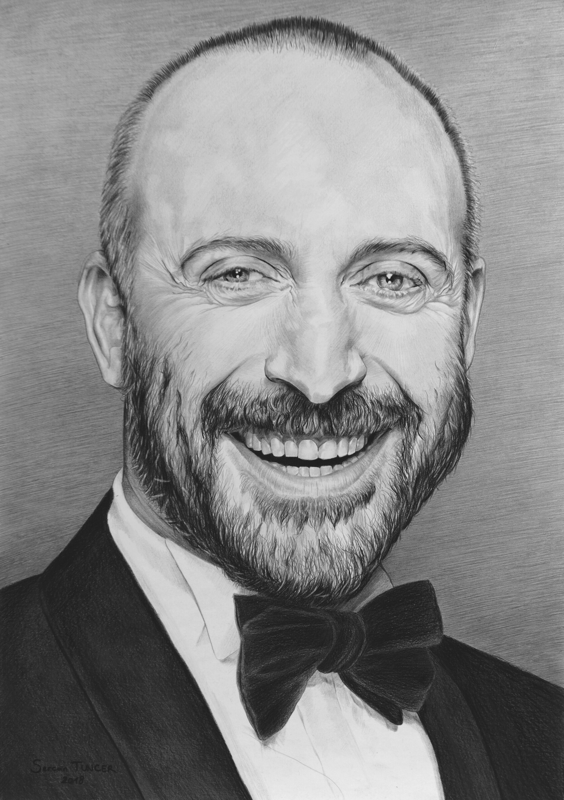 Halit Ergenc, Charcoal drawing, Artstation feature, Creative talent, 1920x2730 HD Phone